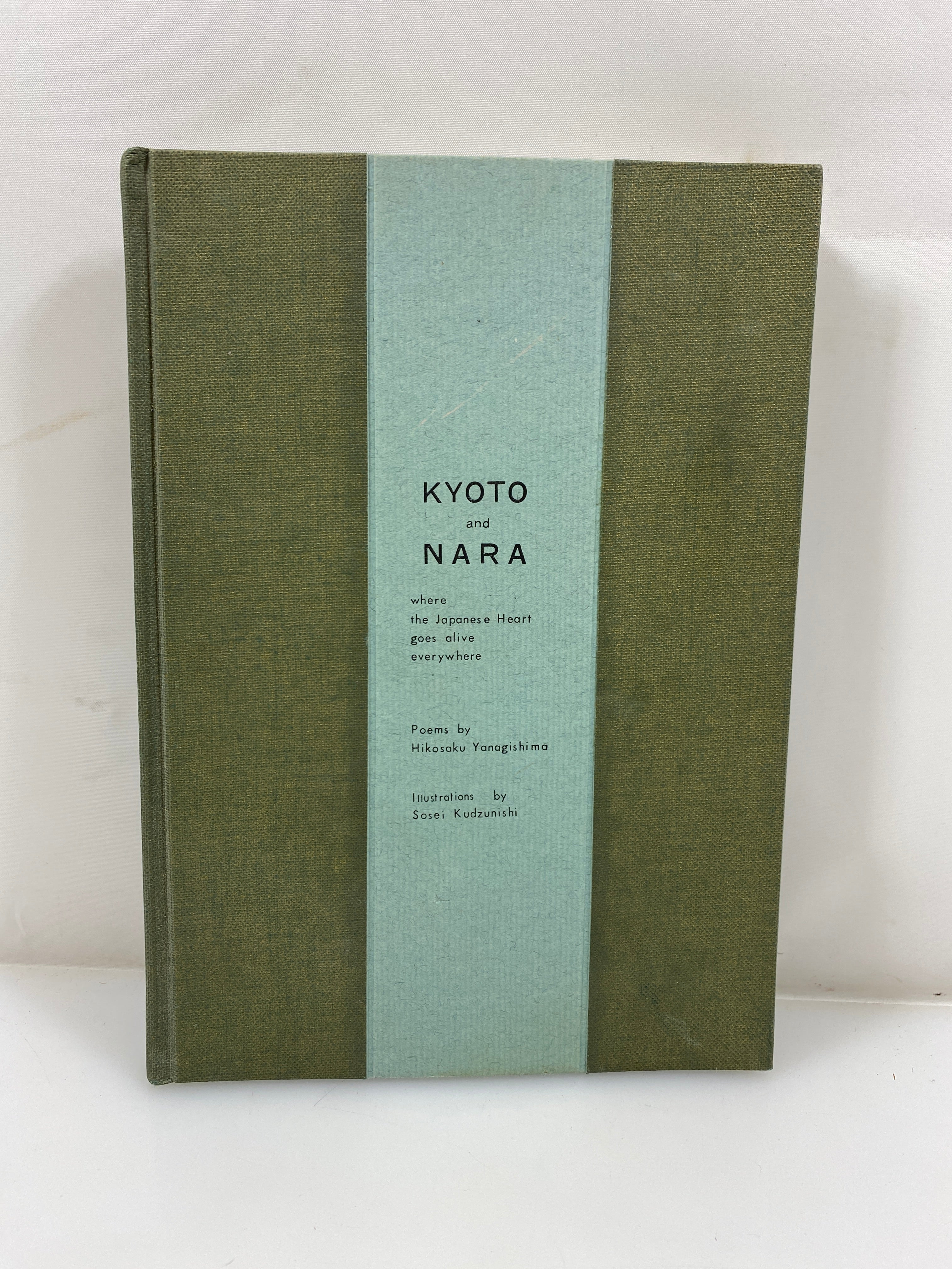 Kyoto and Nara by Yanagishima 1960 HC