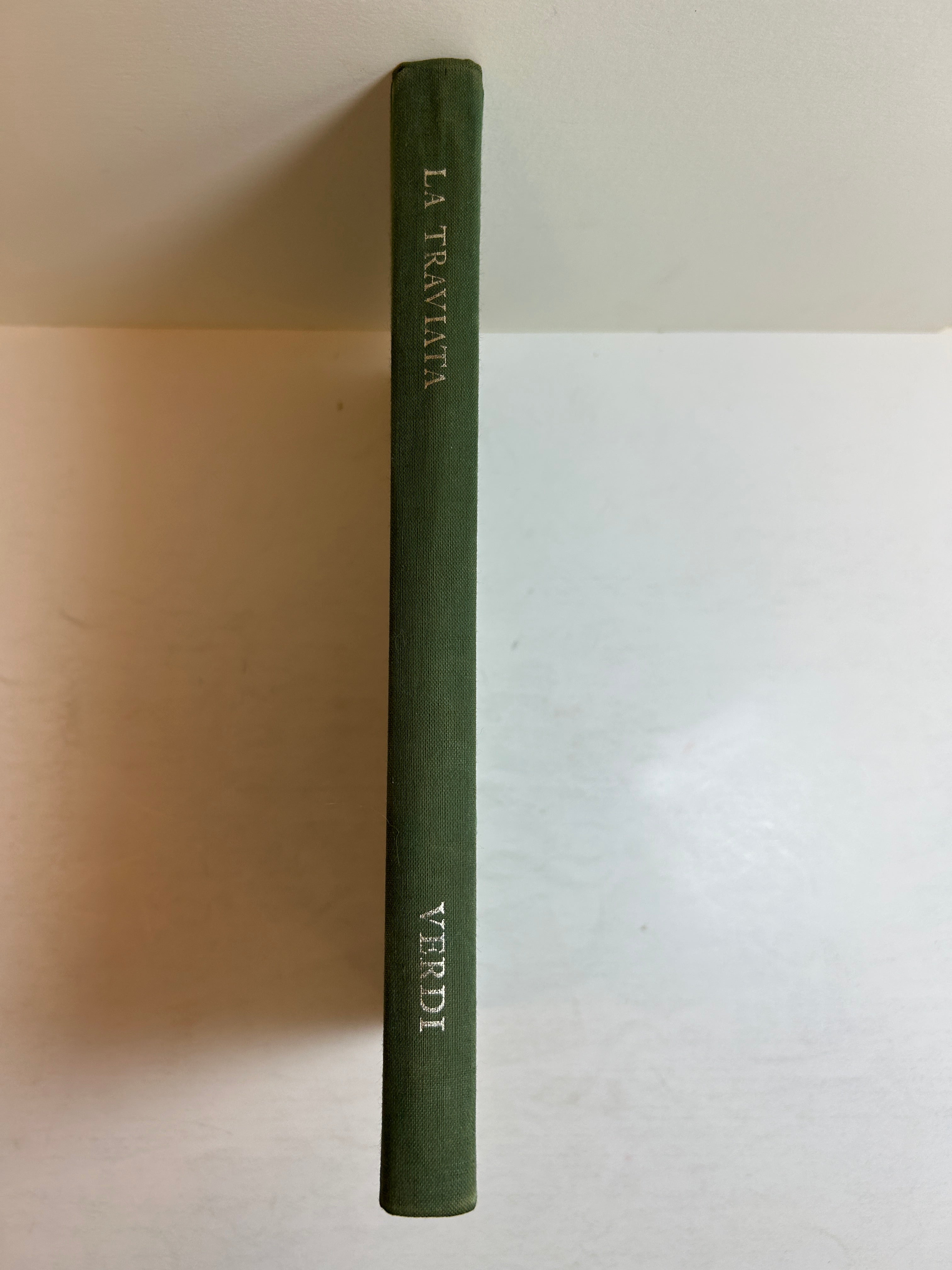 La Traviata by Verdi Bilingual Opera Score Schirmer HC