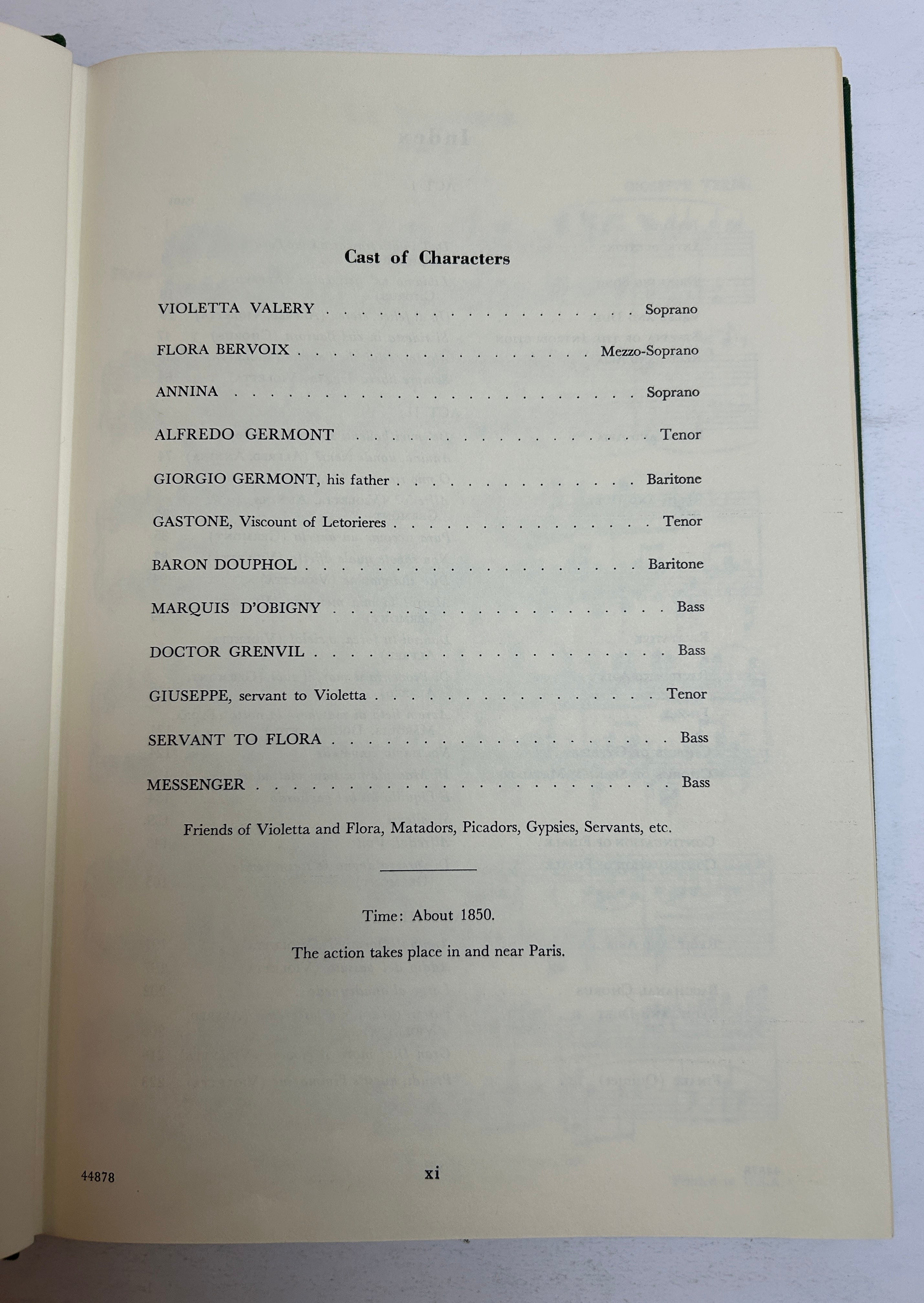 La Traviata by Verdi Bilingual Opera Score Schirmer HC