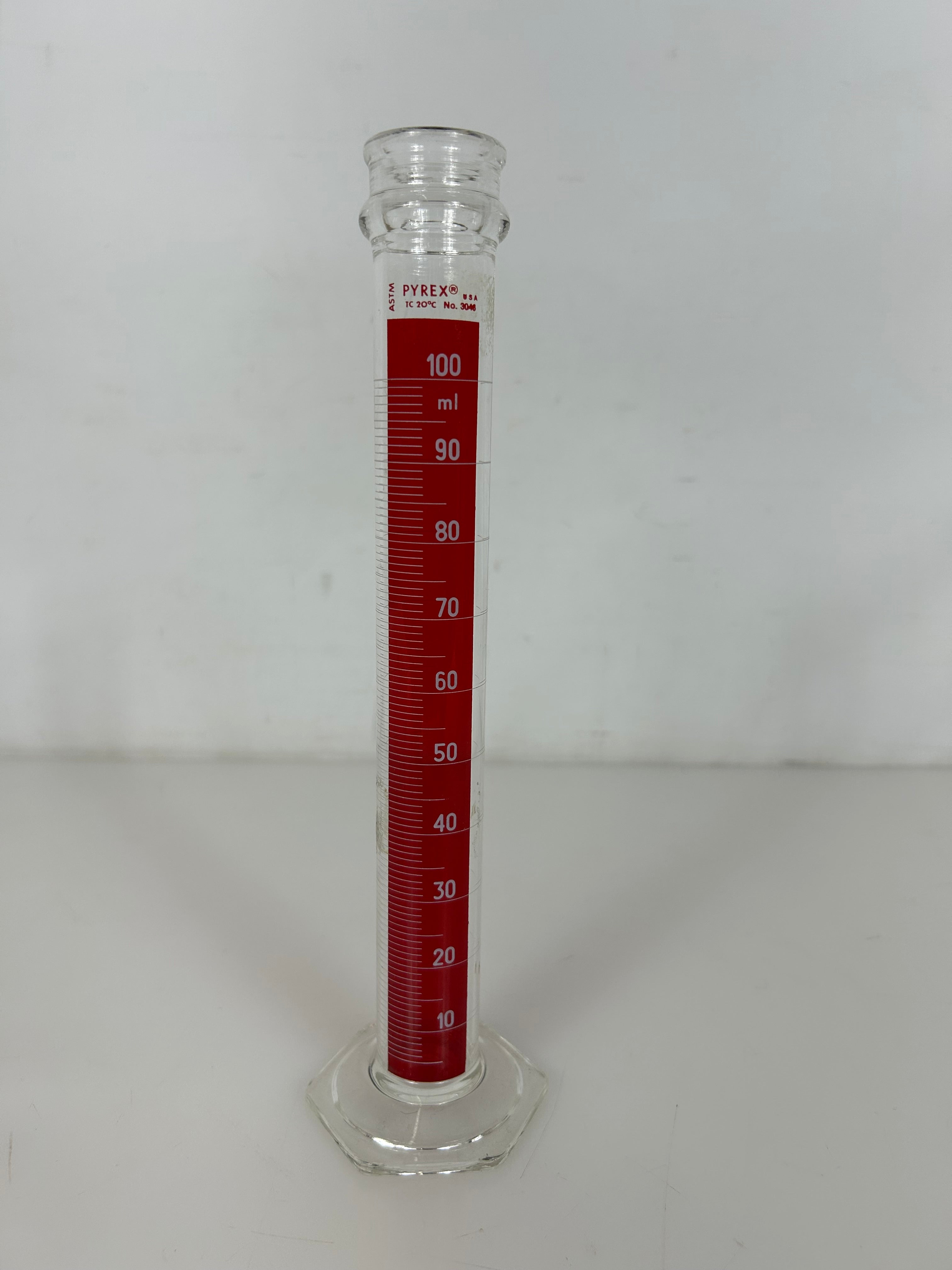 Lab Glass 100mL Graduated Cylinder