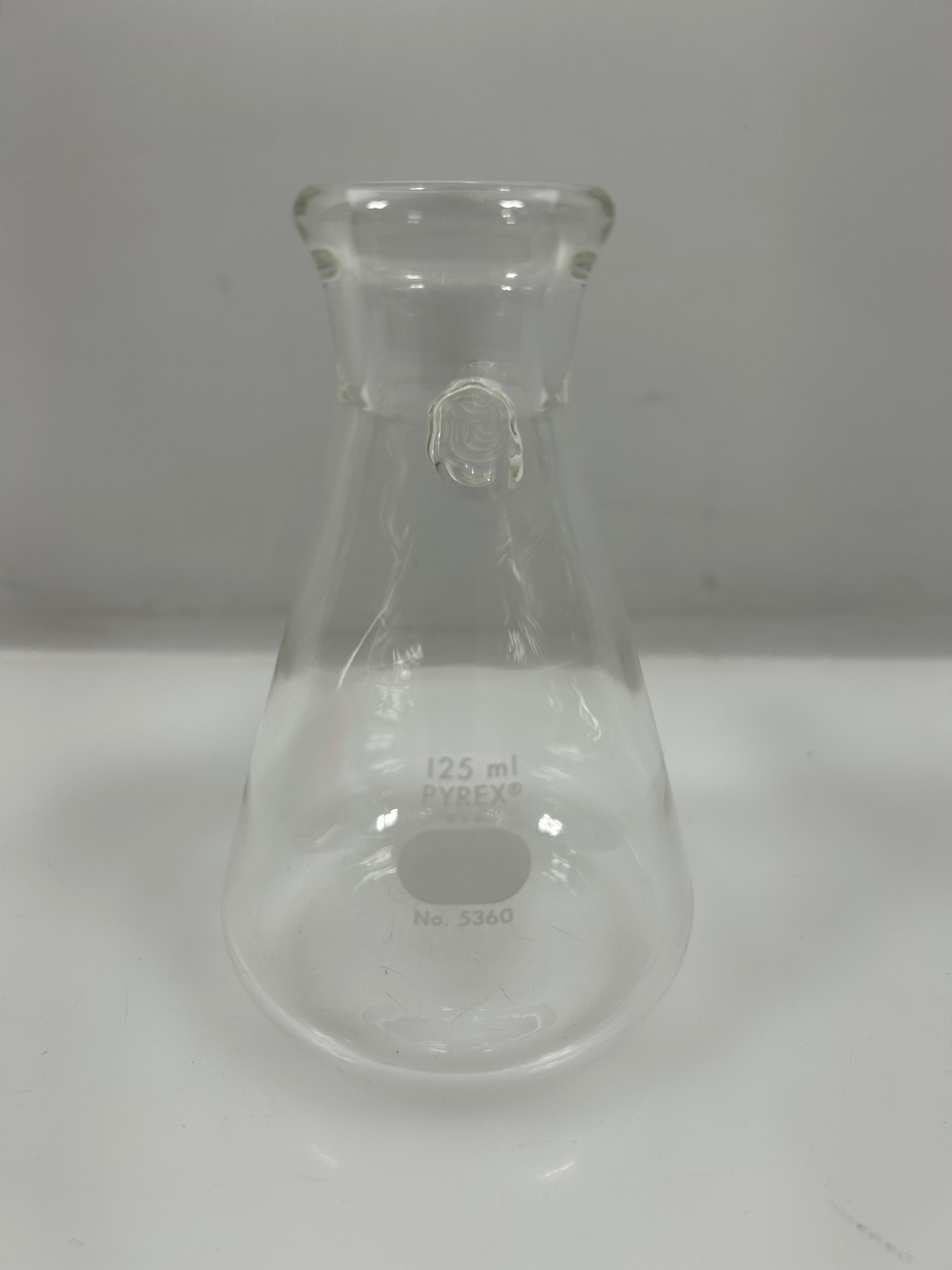 Lab Glass 125ml Filtering Flask