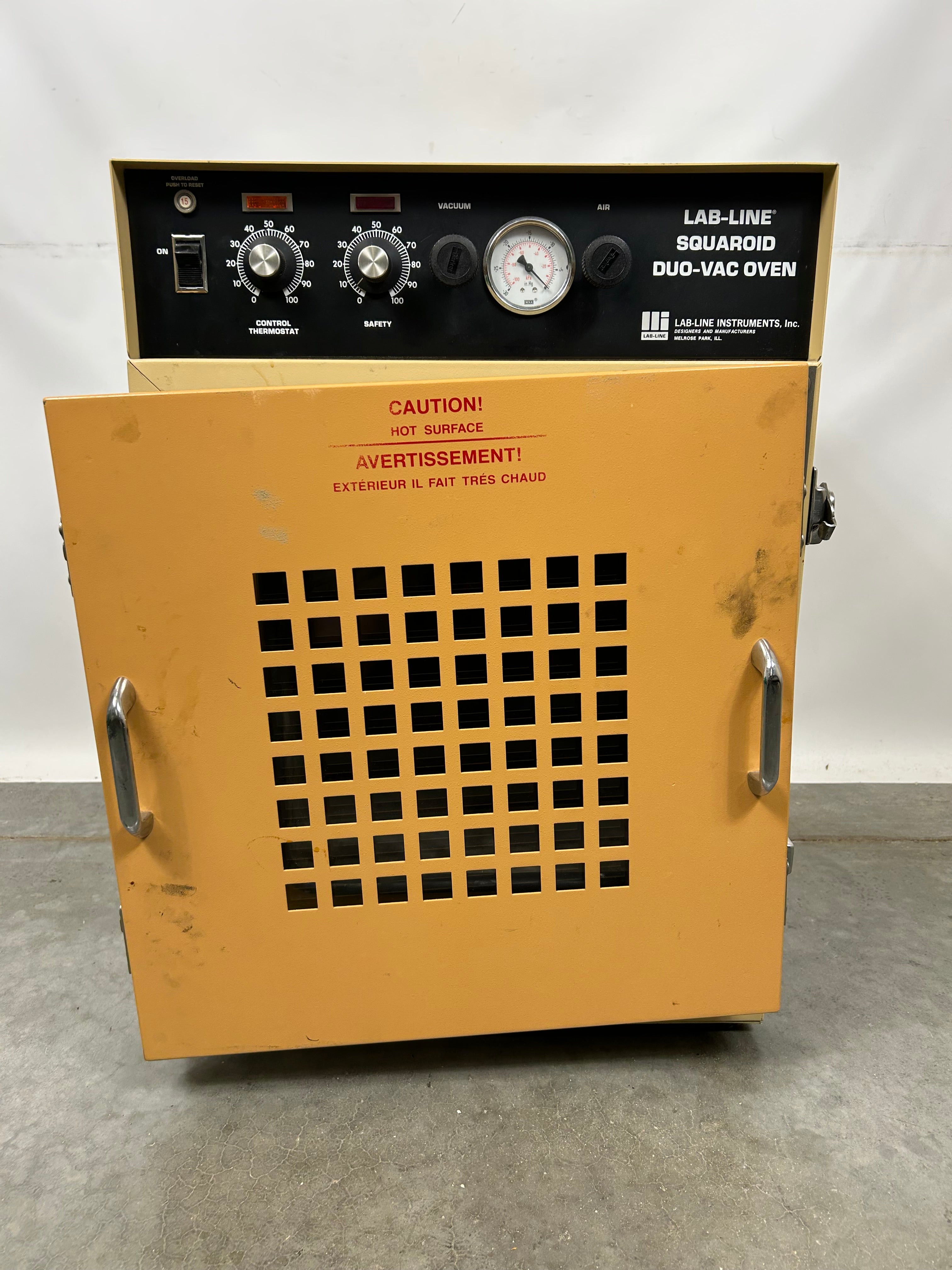 Lab-Line Squaroid Duo-Vac Oven
