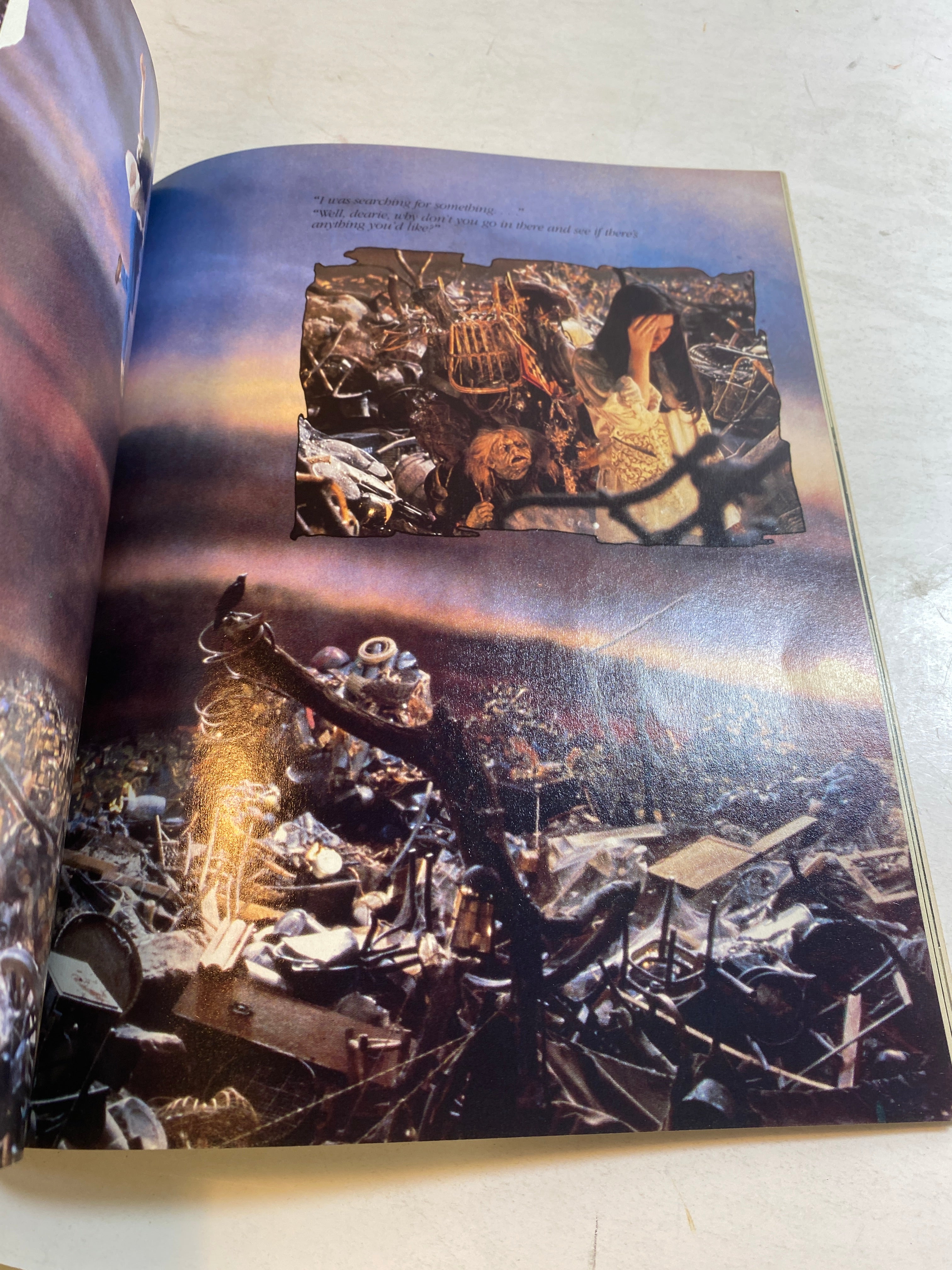 Labyrinth Movie Photo Album David Bowie SC 1986