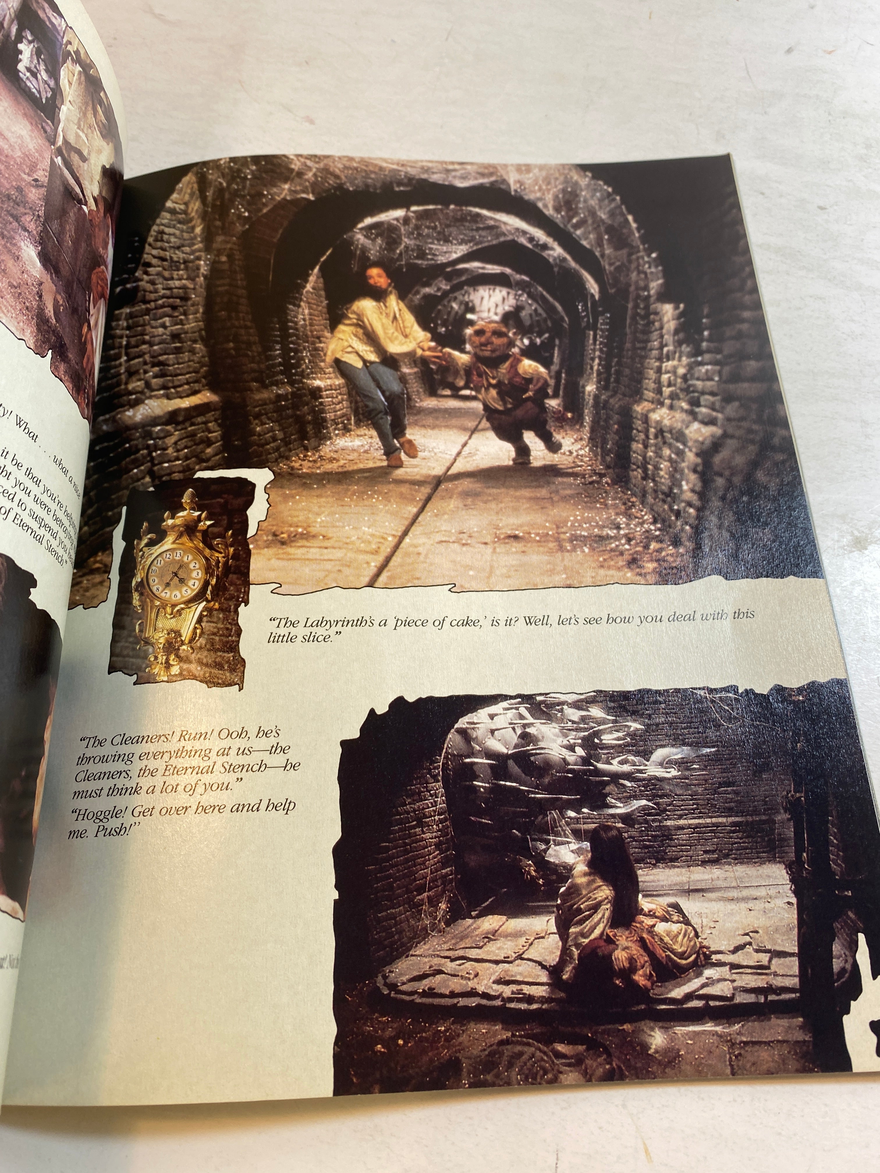 Labyrinth Movie Photo Album David Bowie SC 1986