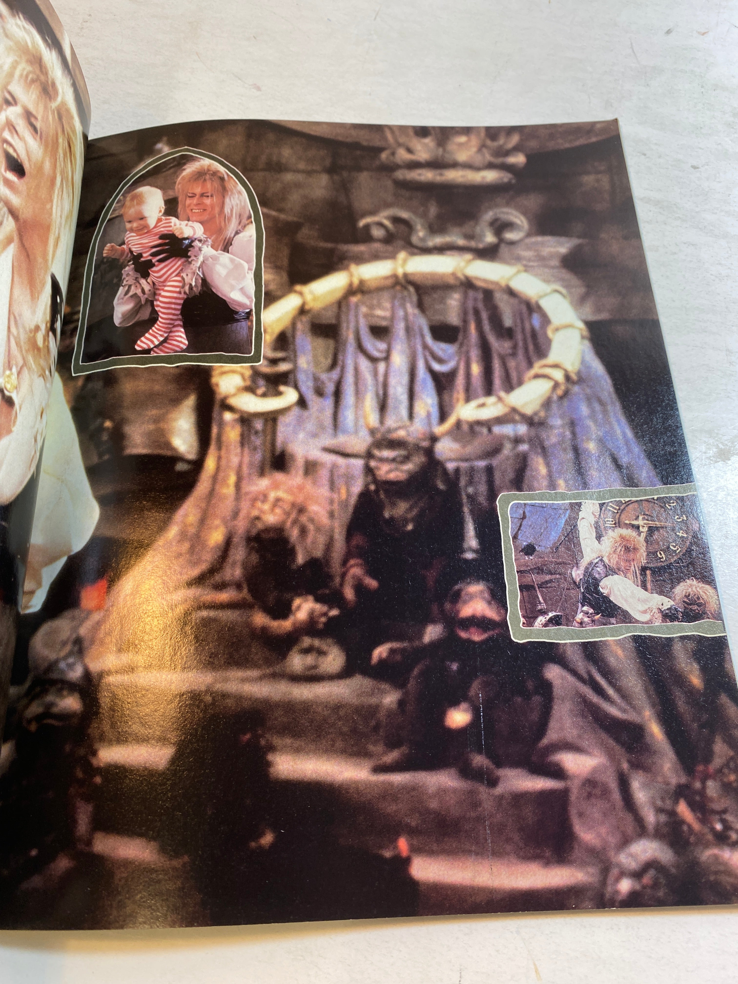 Labyrinth Movie Photo Album David Bowie SC 1986