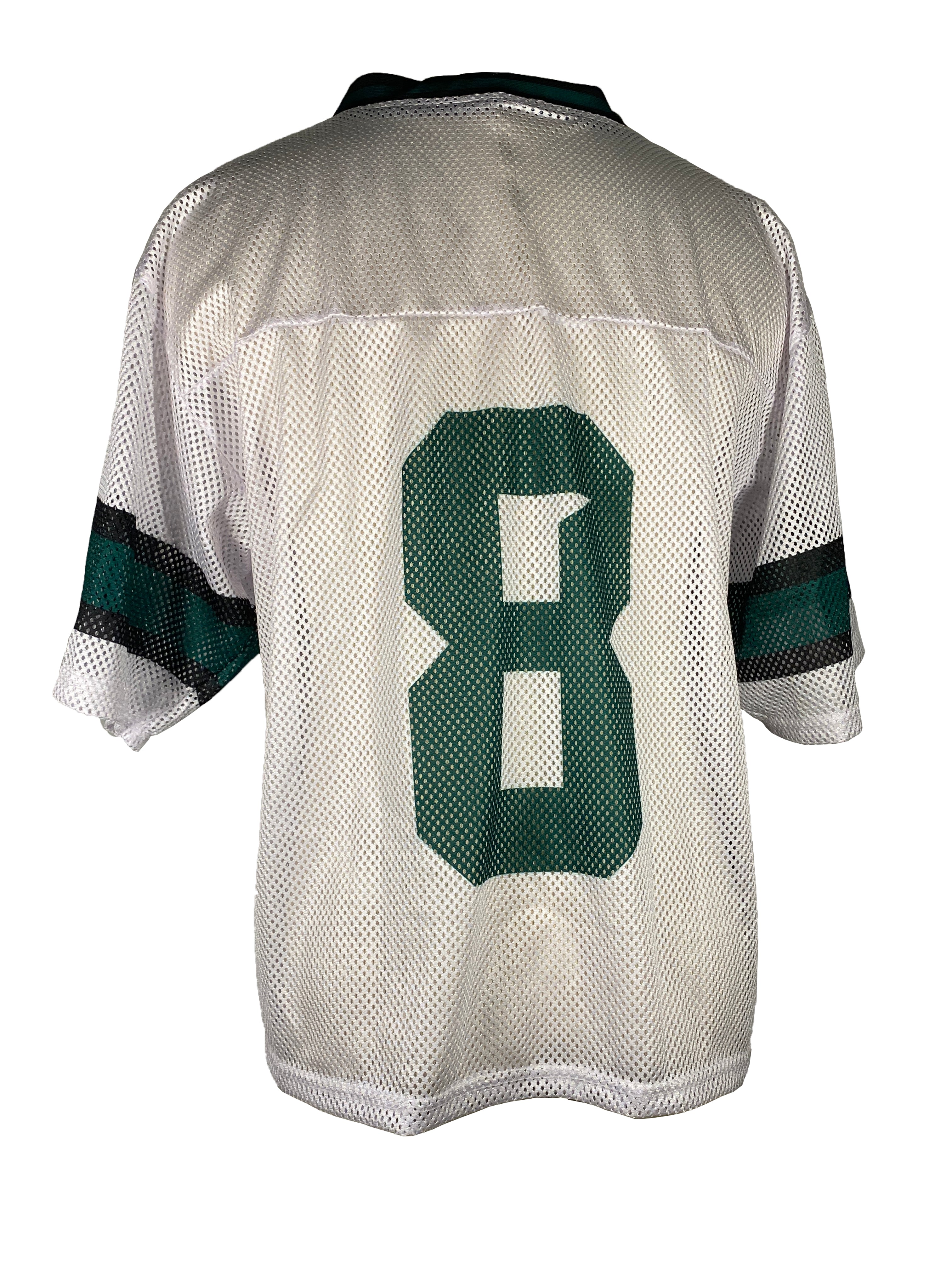 Lacrosse Unlimited Porthole Mesh Oversized Practice Jersey White V-Neck