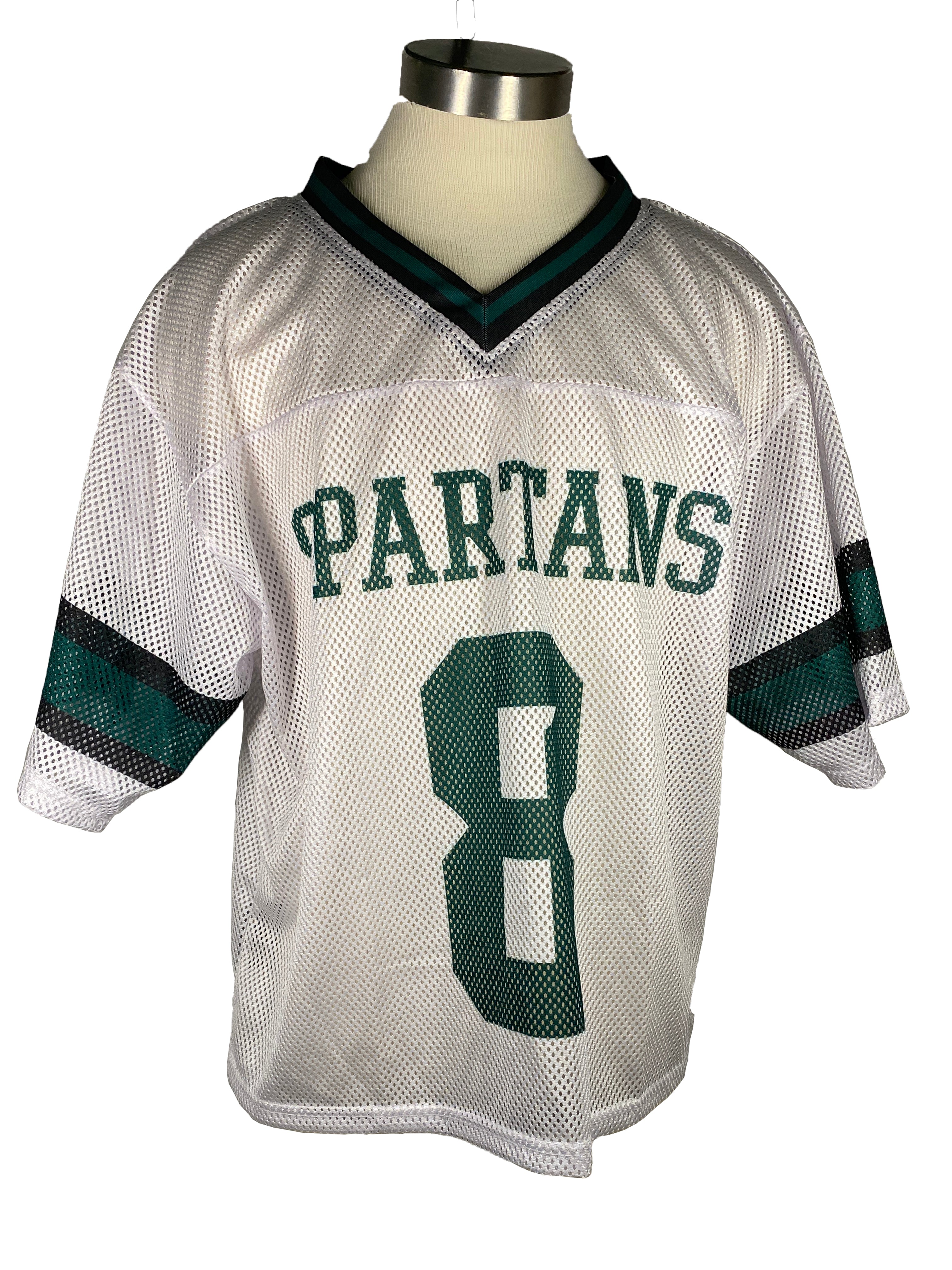 Lacrosse Unlimited Porthole Mesh Oversized Practice Jersey White V-Neck