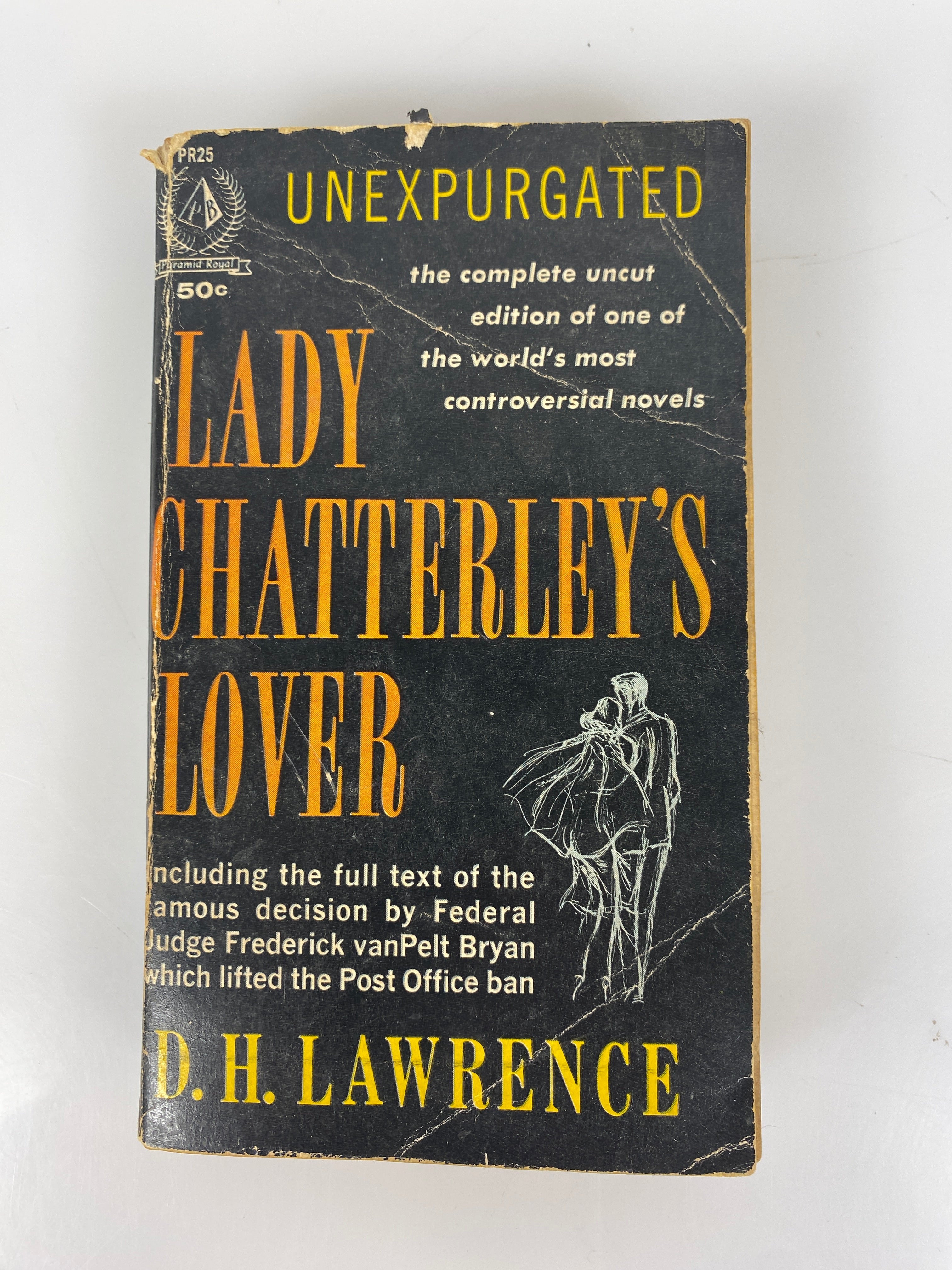 Lady Chatterley's Lover Unexpurgated paperback 1959