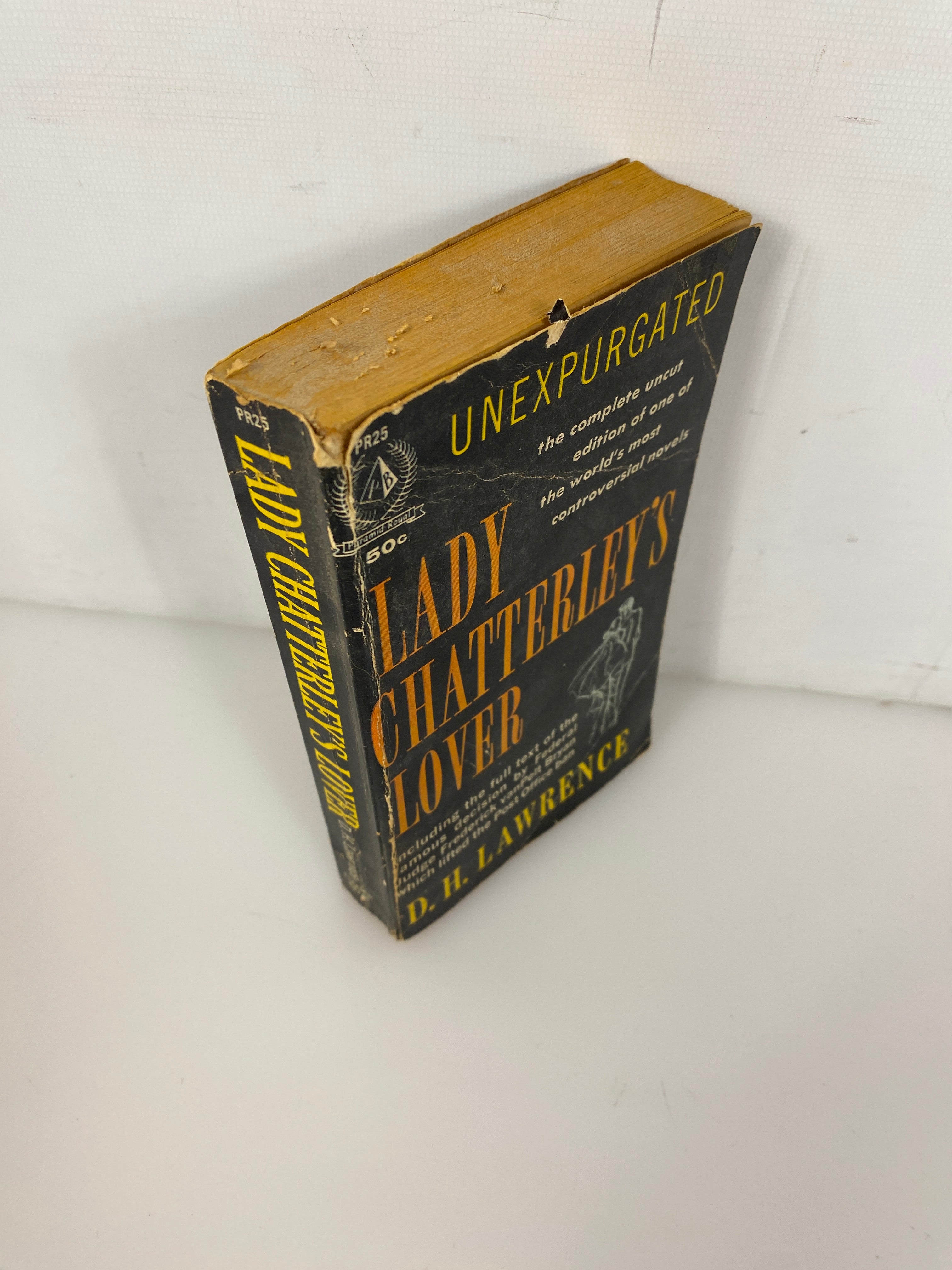 Lady Chatterley's Lover Unexpurgated paperback 1959