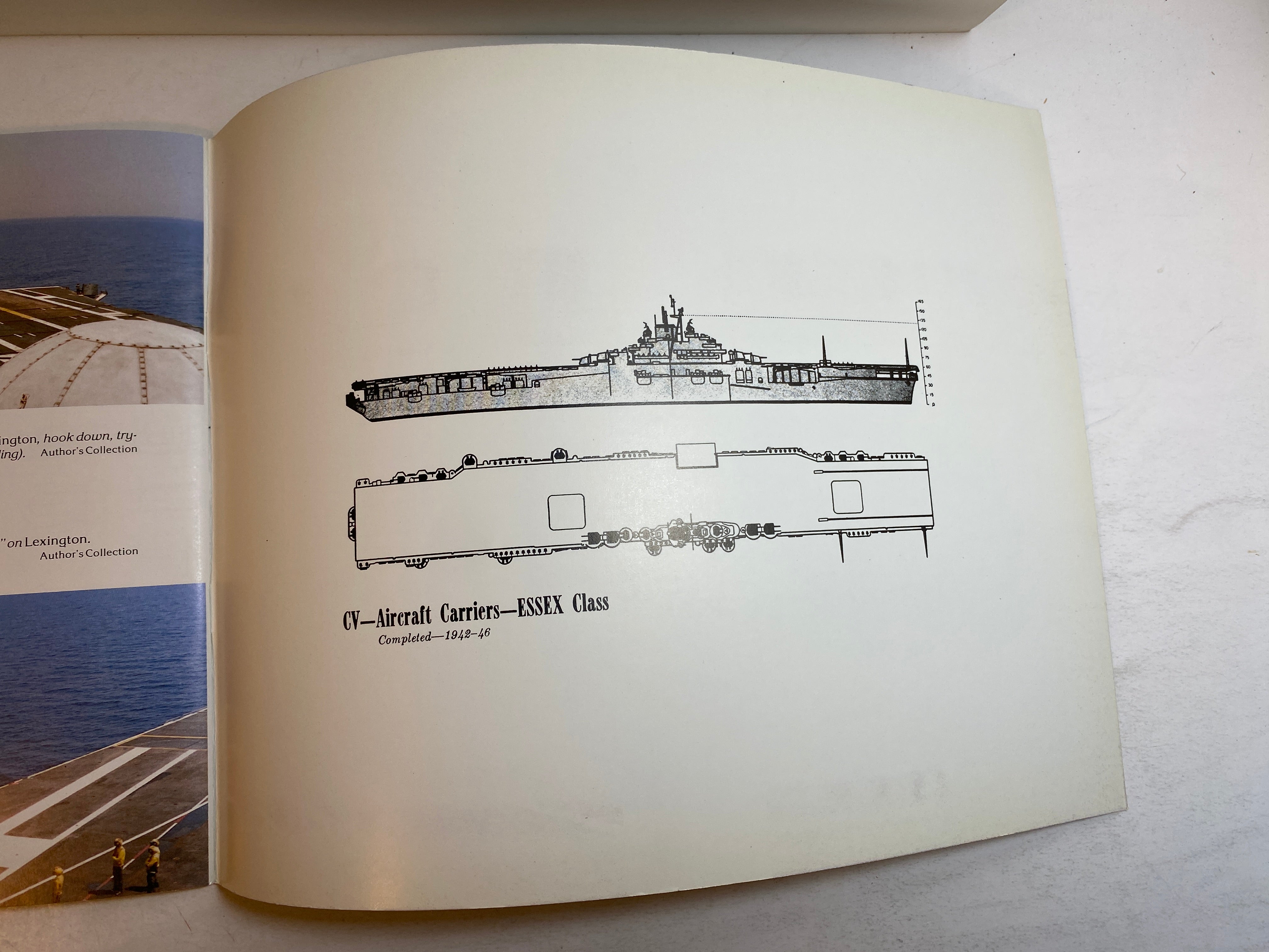 Lady Lex and Blue Ghost USS Lexington Warships CV-2 and CV-16 1986