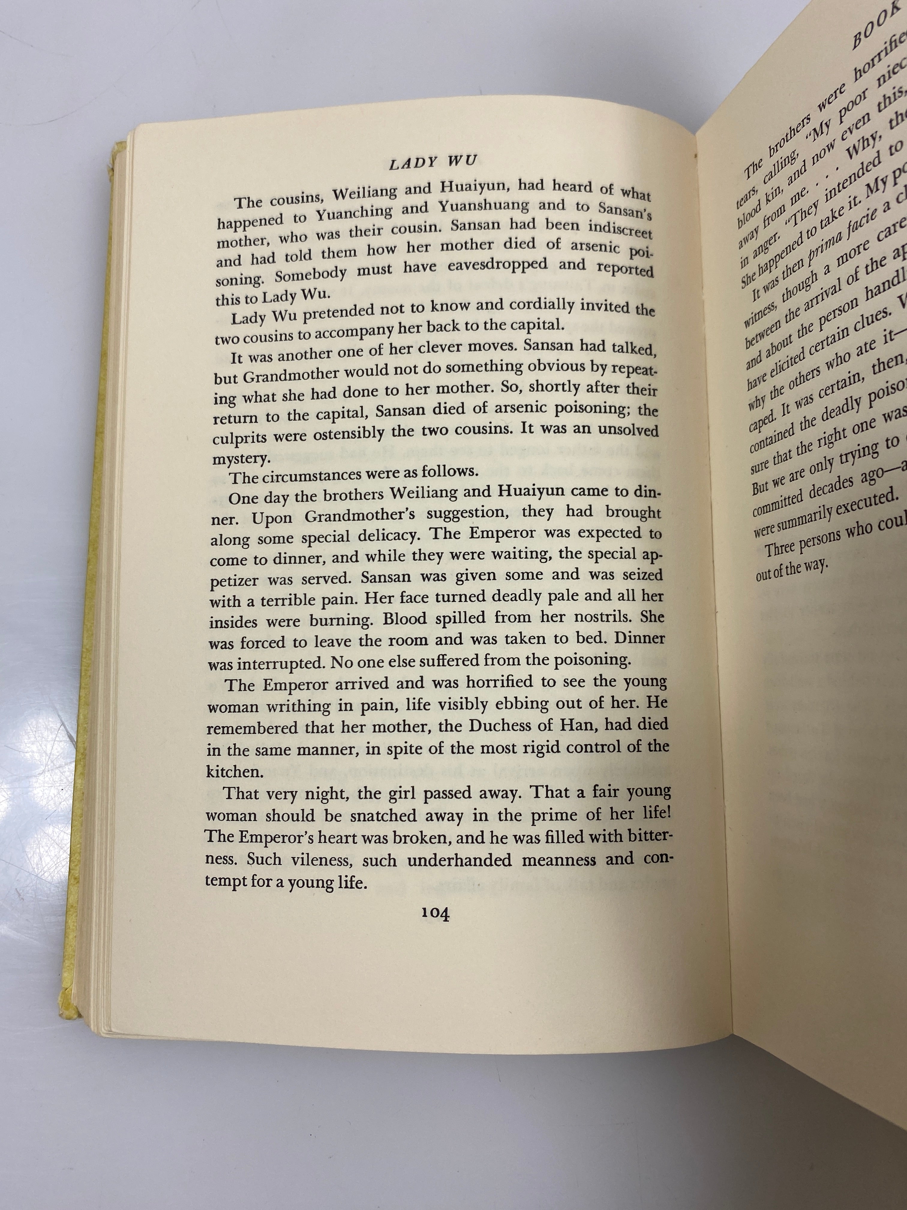 Lady Wu by Lin Yutang Ex-library 1965 HC