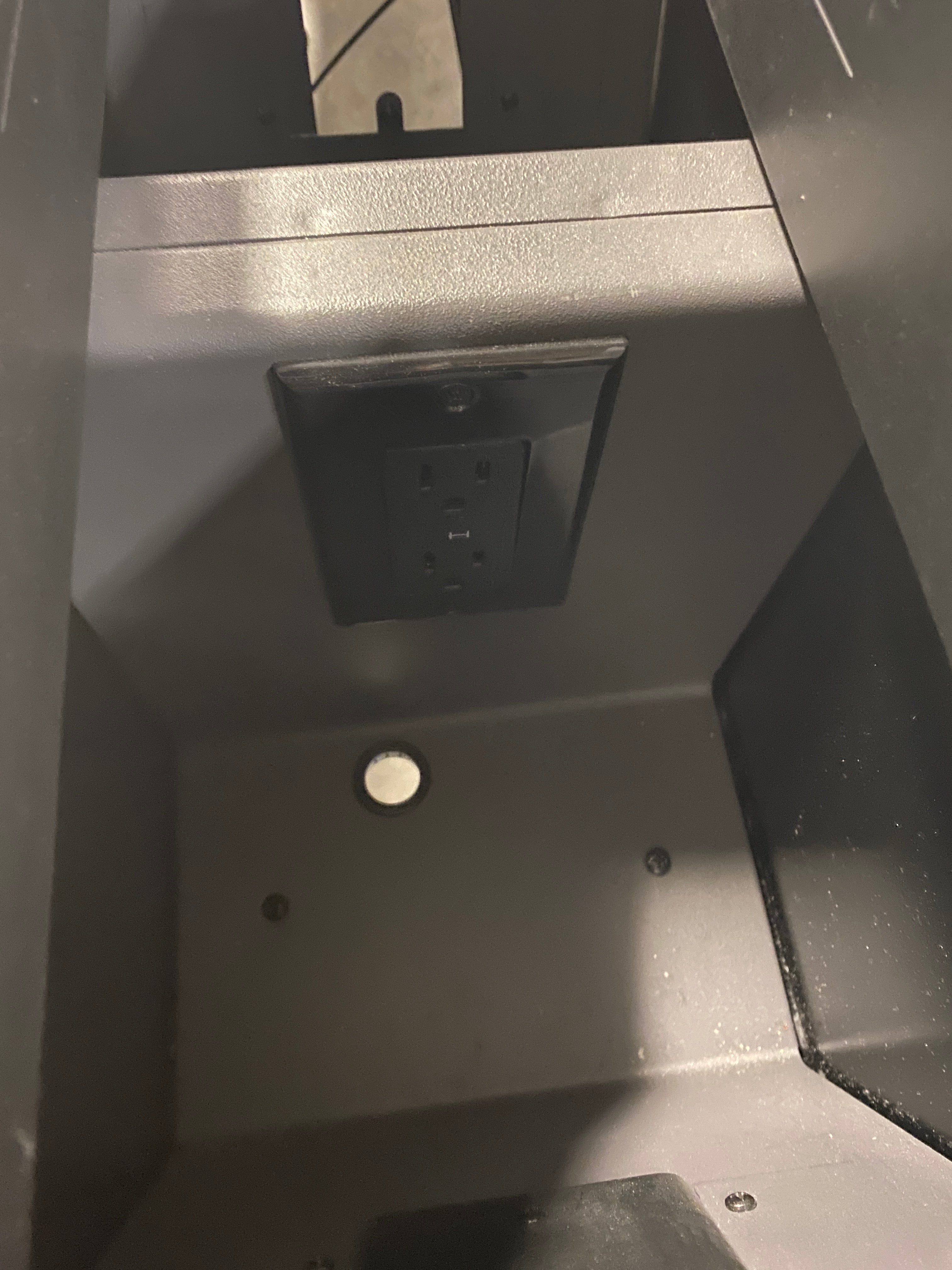 Laminate Conference Table w/ Outlets