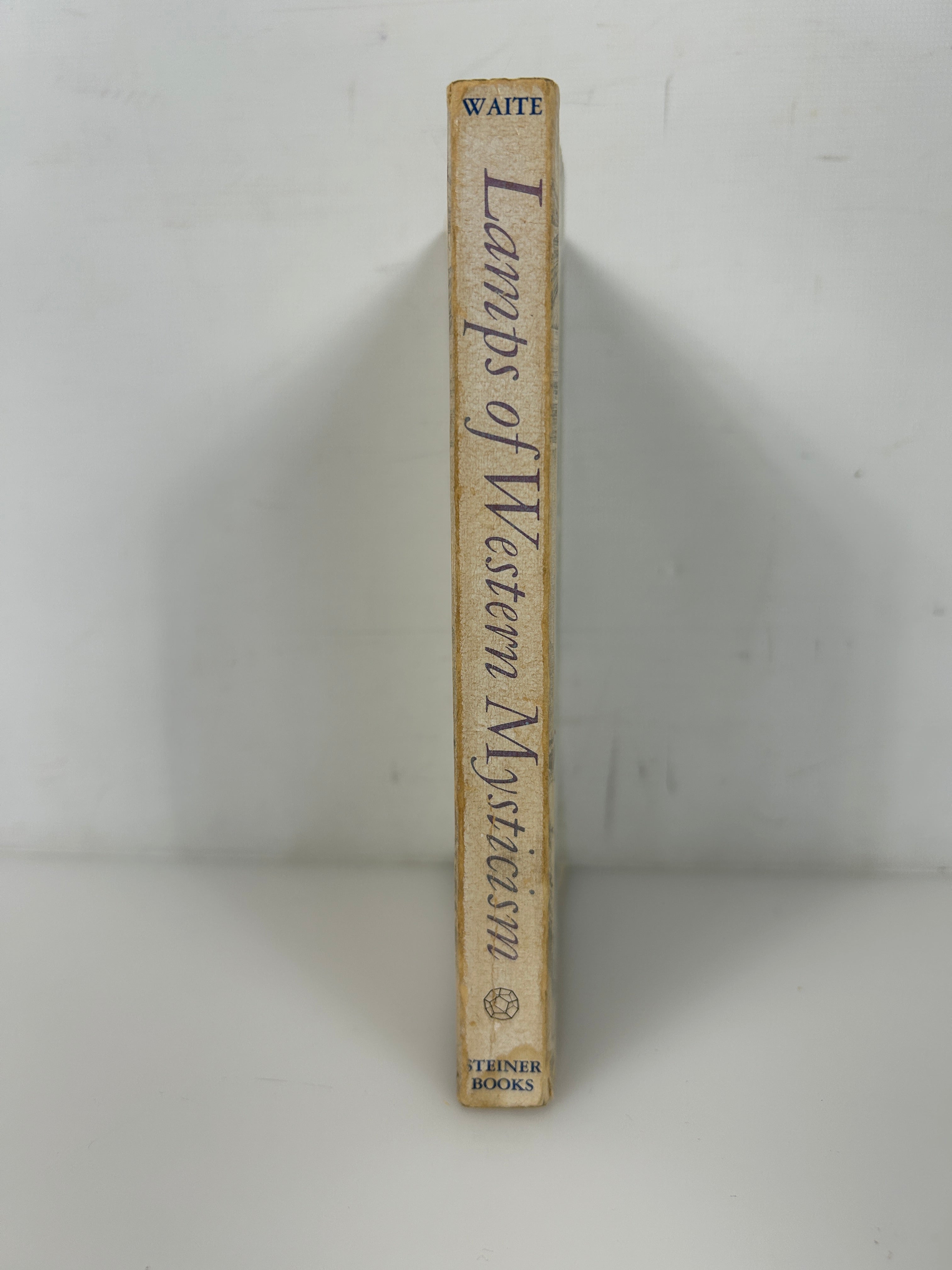 Lamps of Western Mysticism (1973) Arthur Edward Waite PB VG Steiner Books
