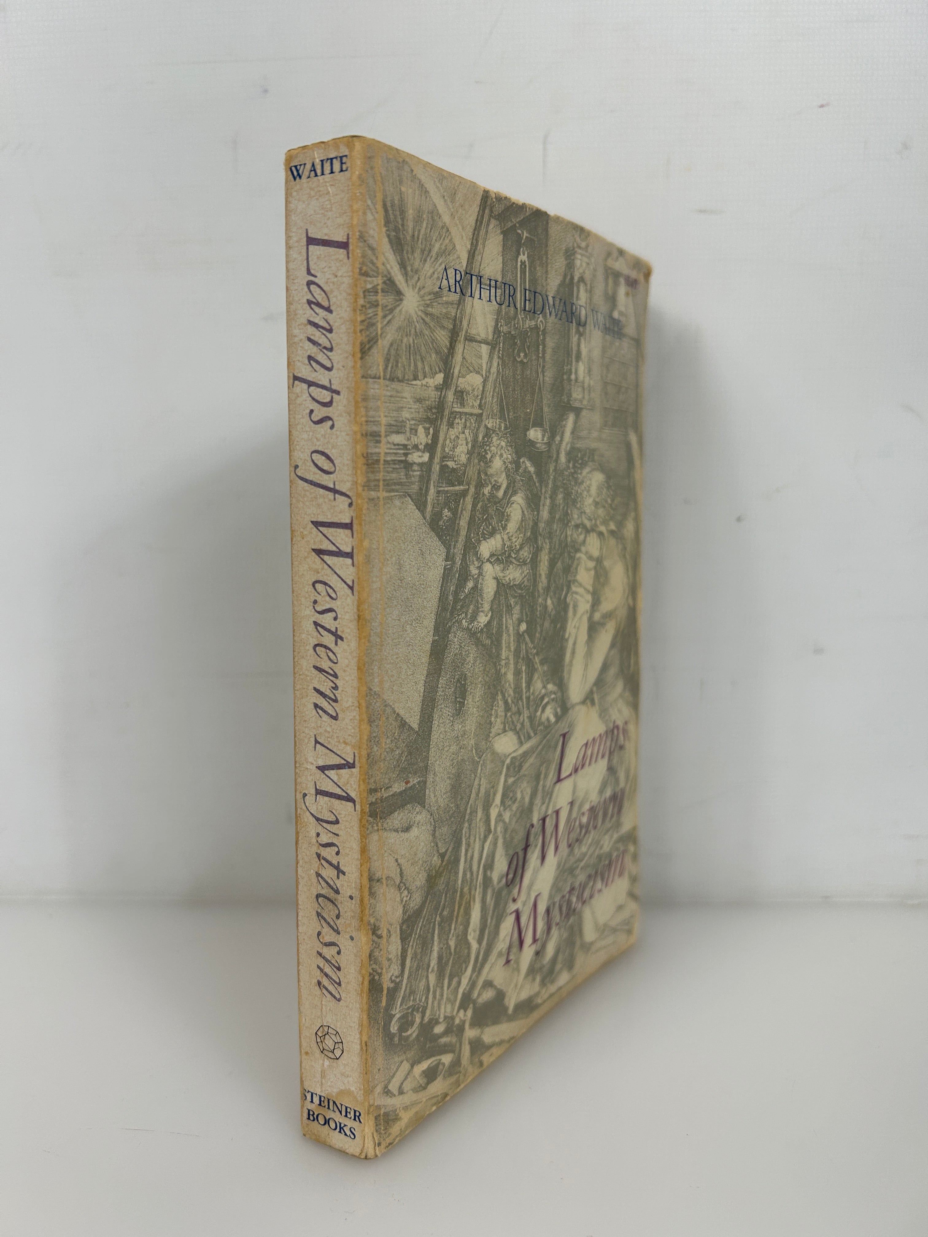 Lamps of Western Mysticism (1973) Arthur Edward Waite PB VG Steiner Books