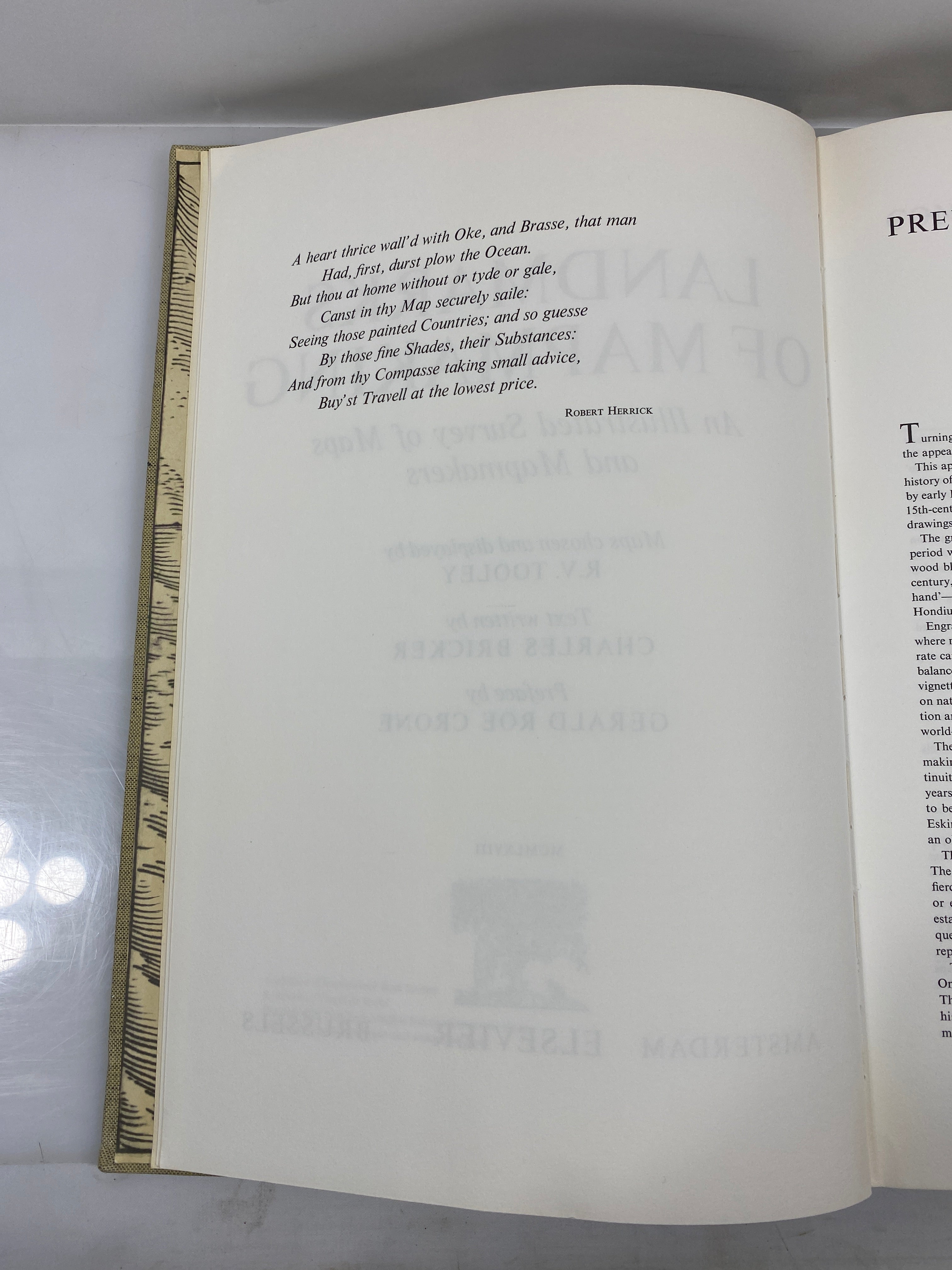 Landmarks of Mapmaking Toolet/Bricker 1968 HC