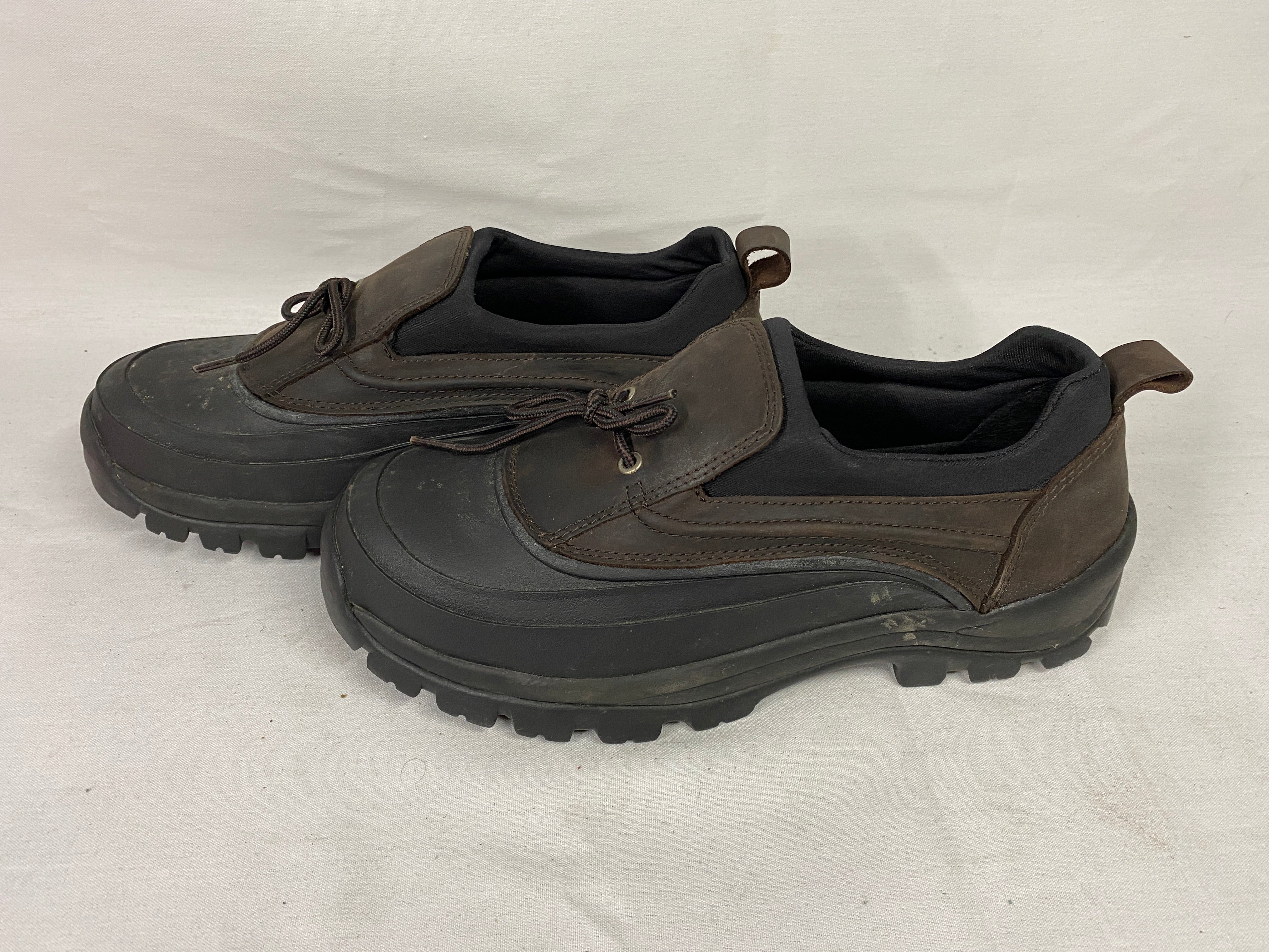Lands' End Waterproof Slip-On Ankle Duckboot Shoe Women's Size 10D