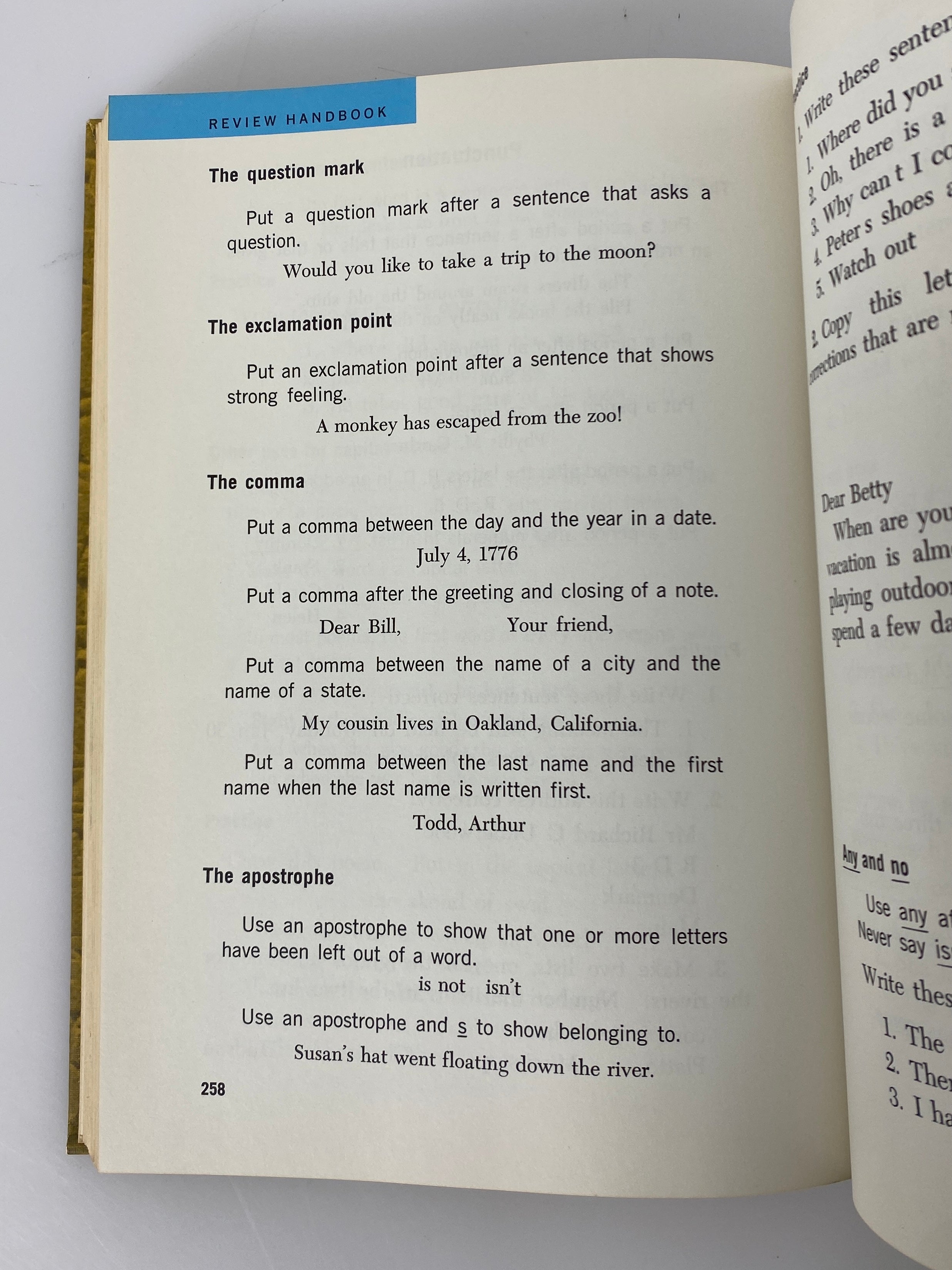 Language for Daily Use 3 Harbrace Edition 1964 Vintage HC Textbook