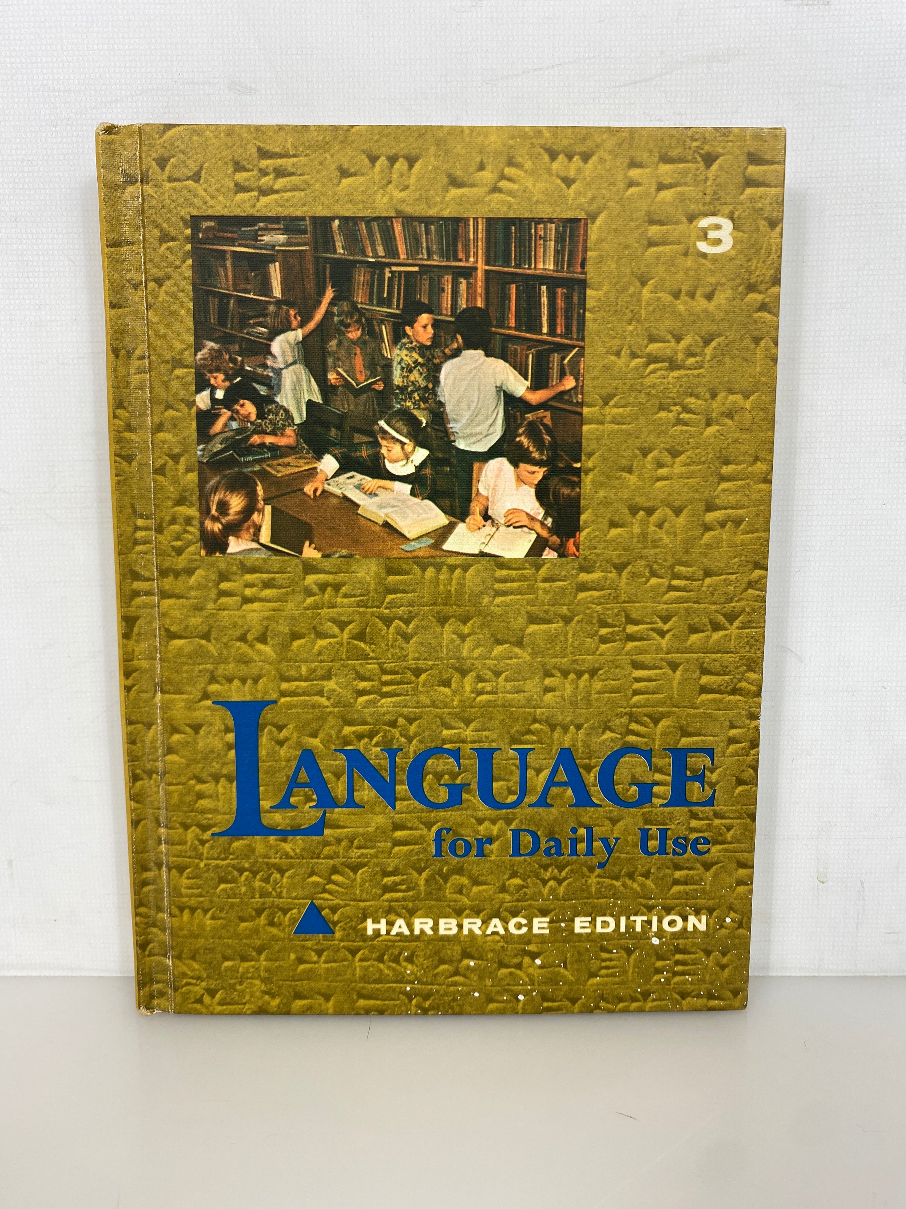 Language for Daily Use 3 Harbrace Edition 1964 Vintage HC Textbook