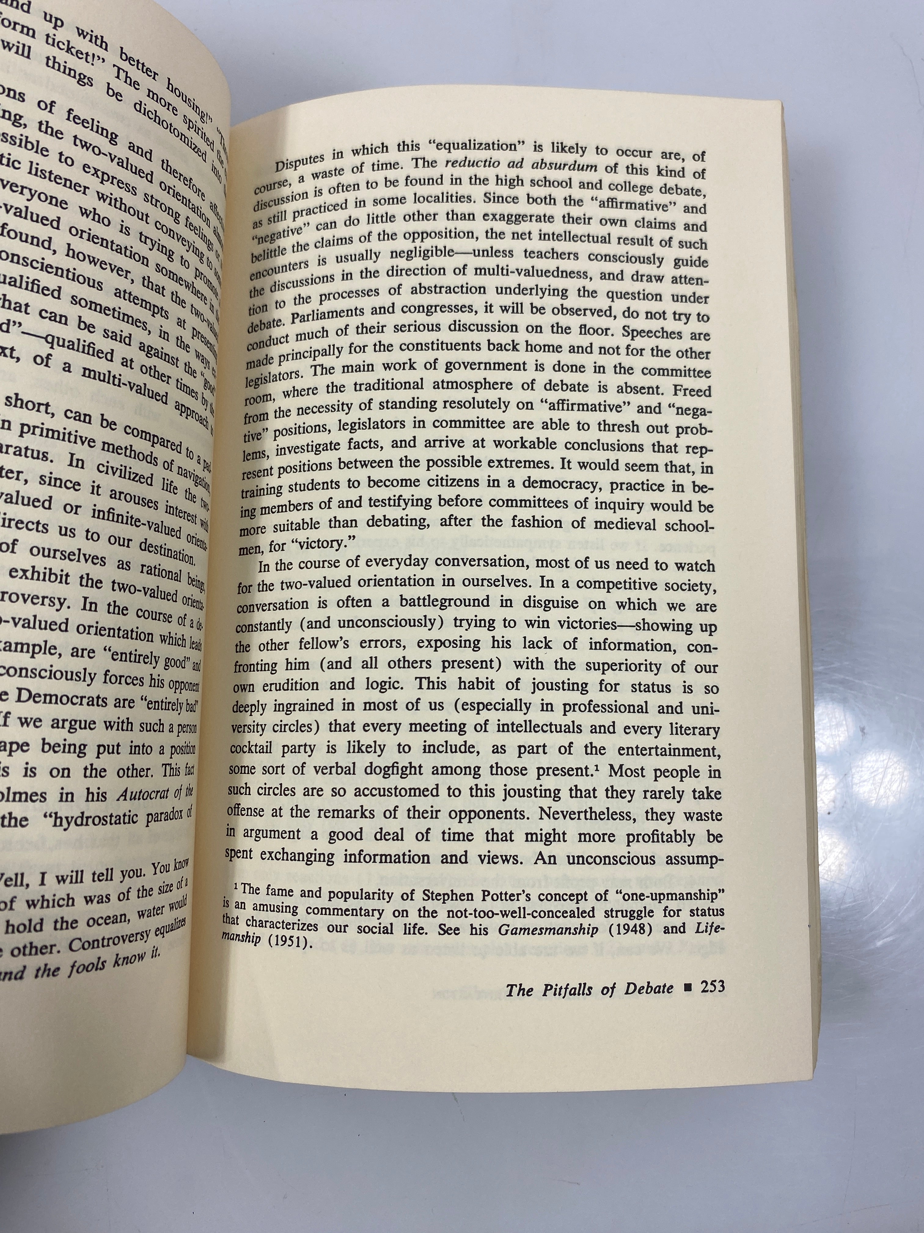 Language in Thought and Action by Hayakawa 1964 SC
