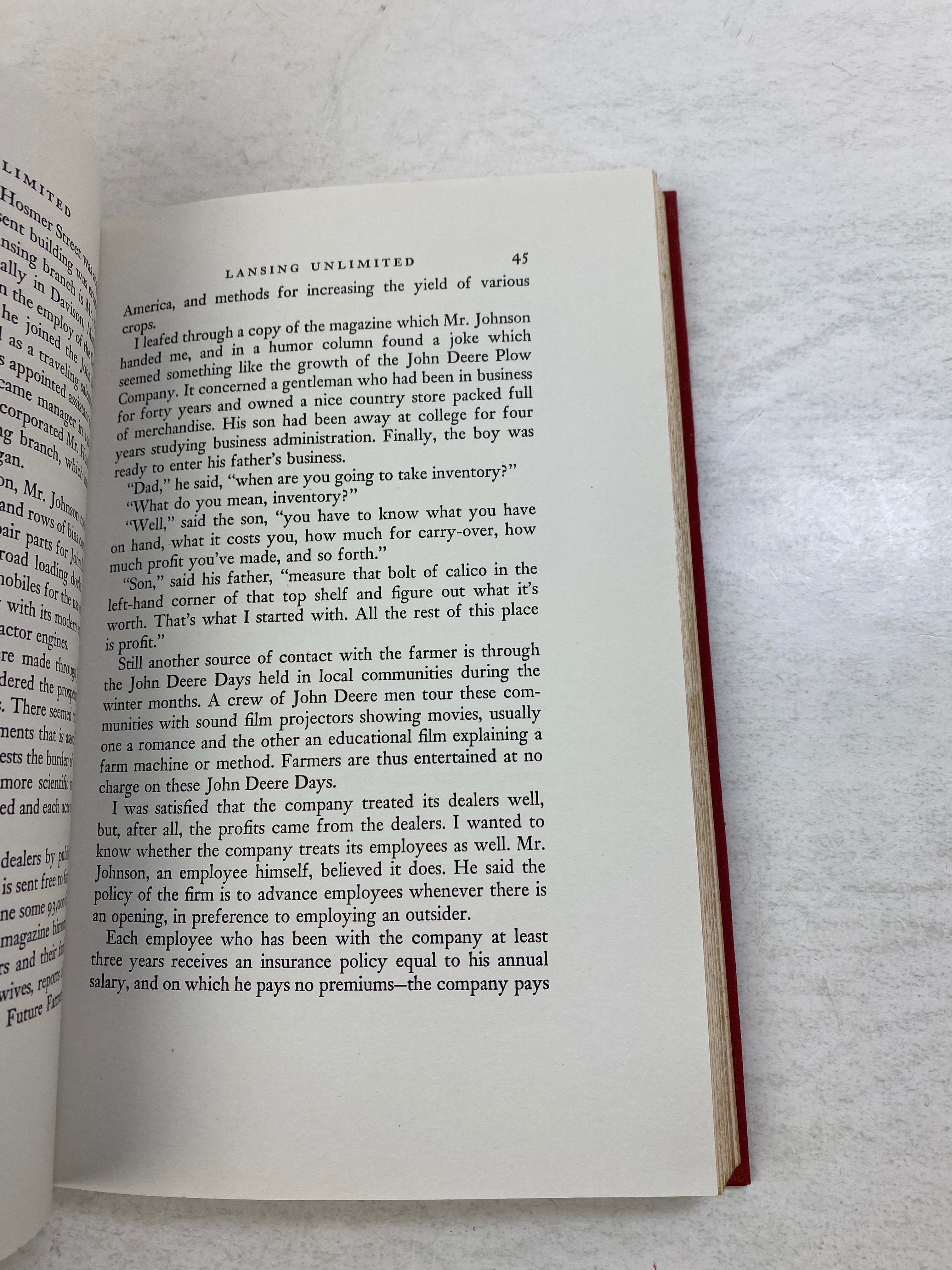 Lansing Unlimited Arthur Russell Lauder 1947 HC