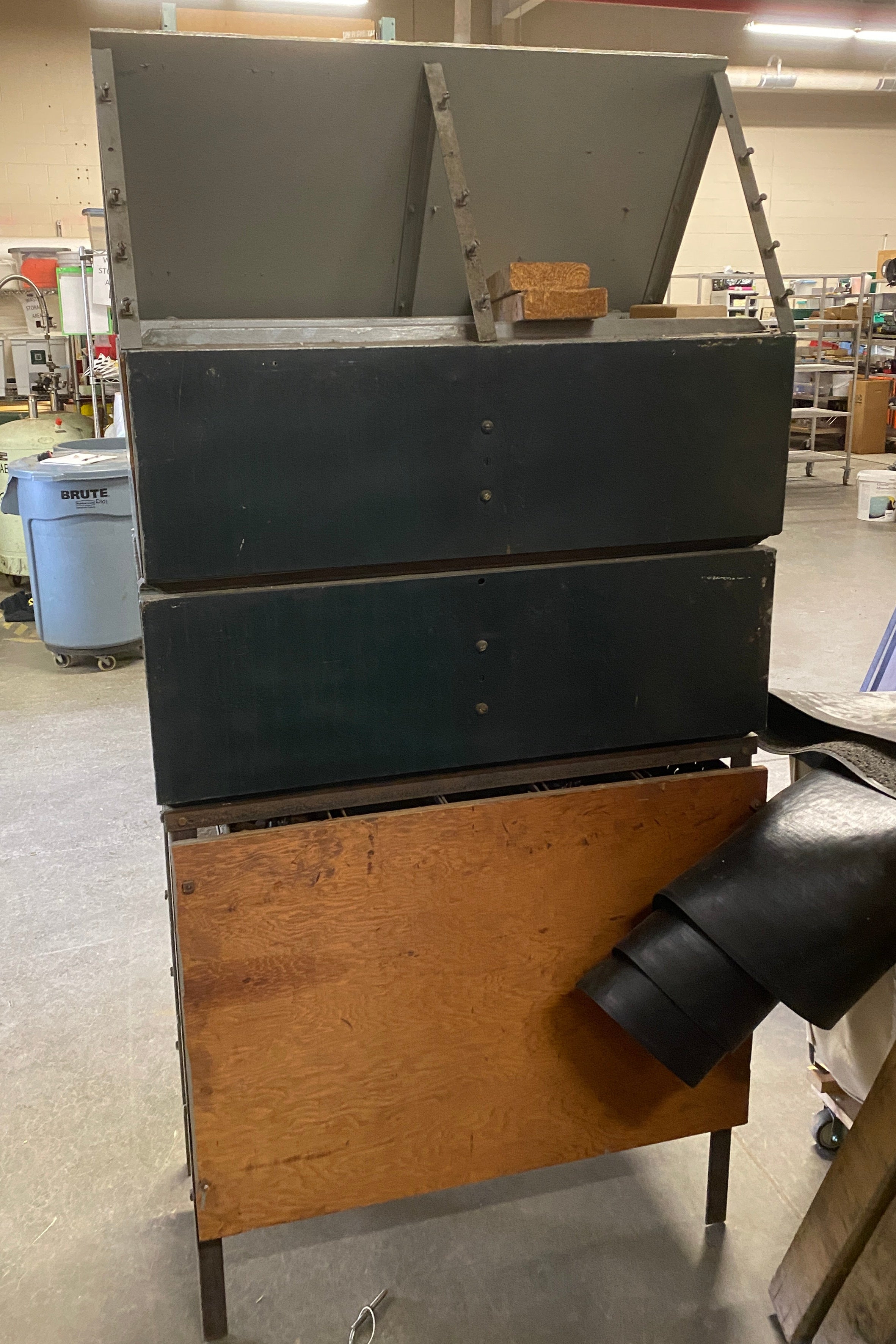 Large 56 Drawer Tiered Parts Cabinet/Drawers