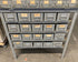 Large 56 Drawer Tiered Parts Cabinet/Drawers