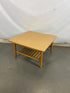 Large Bamboo-Like Wooden Table