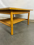 Large Bamboo-Like Wooden Table
