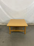Large Bamboo-Like Wooden Table