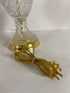 Large Crystal Pull String Lamp