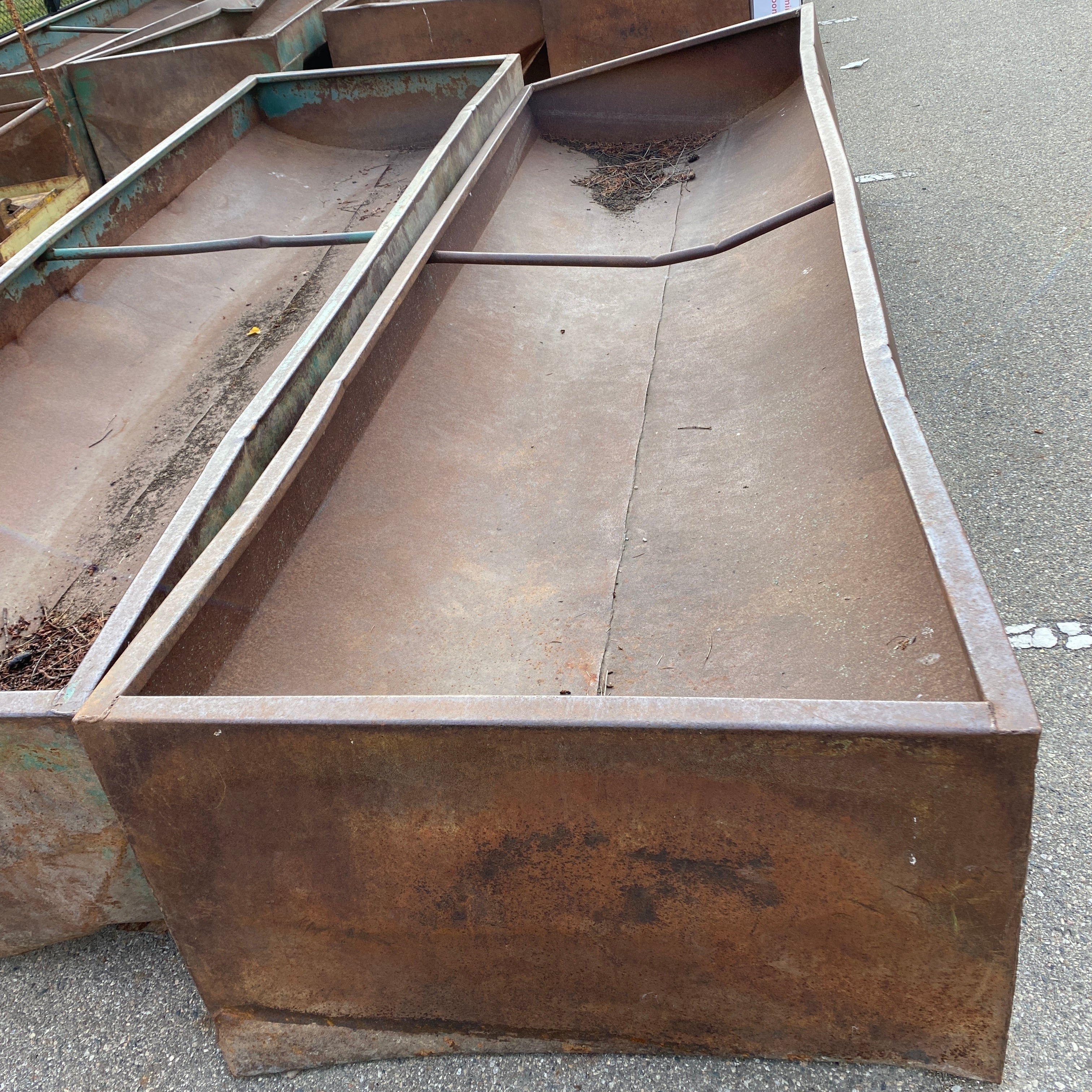 Large Metal Farm Feedbunks