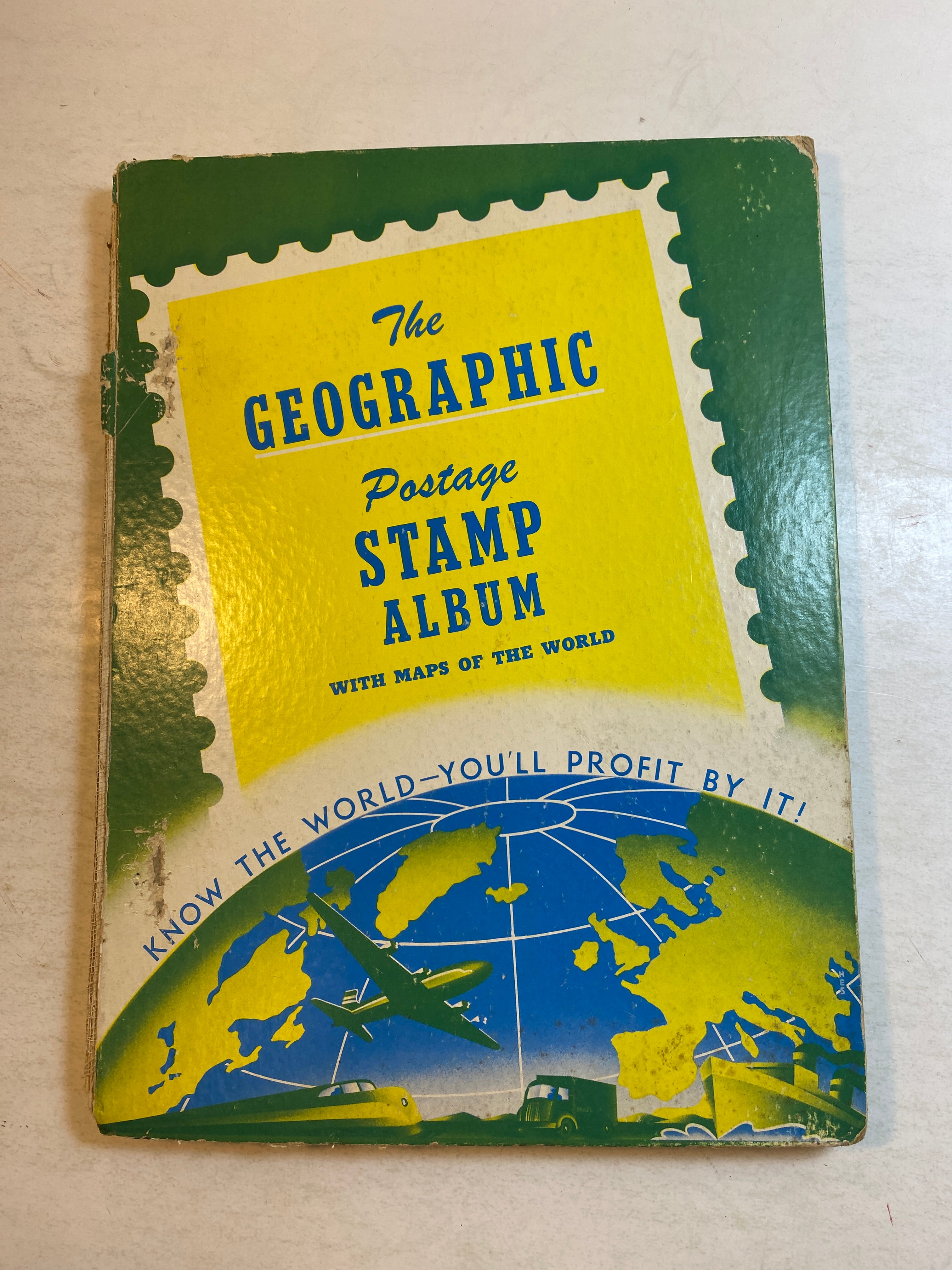 Large Stamp Collection with Many Vintage Albums