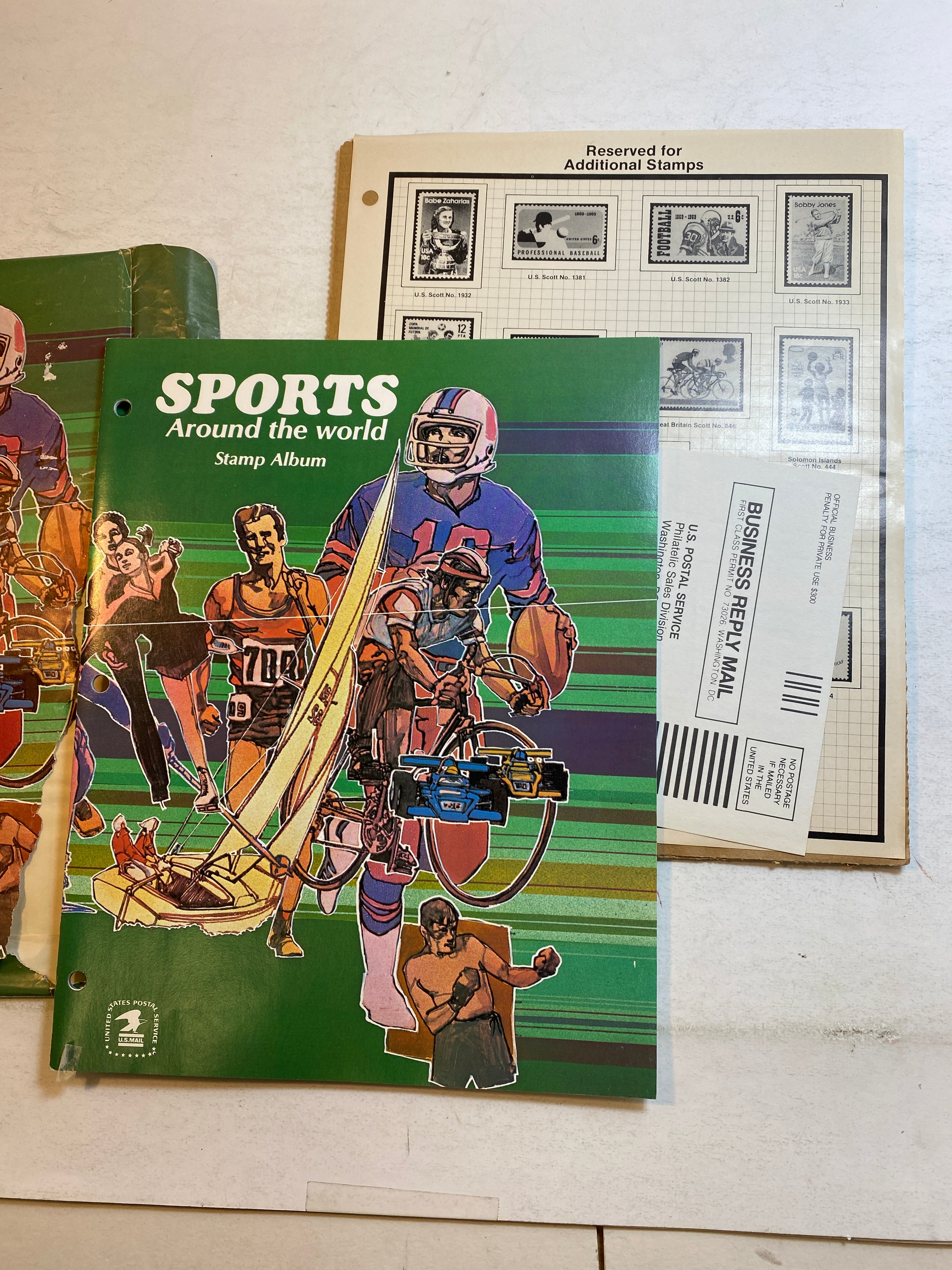 Large Stamp Collection with Many Vintage Albums