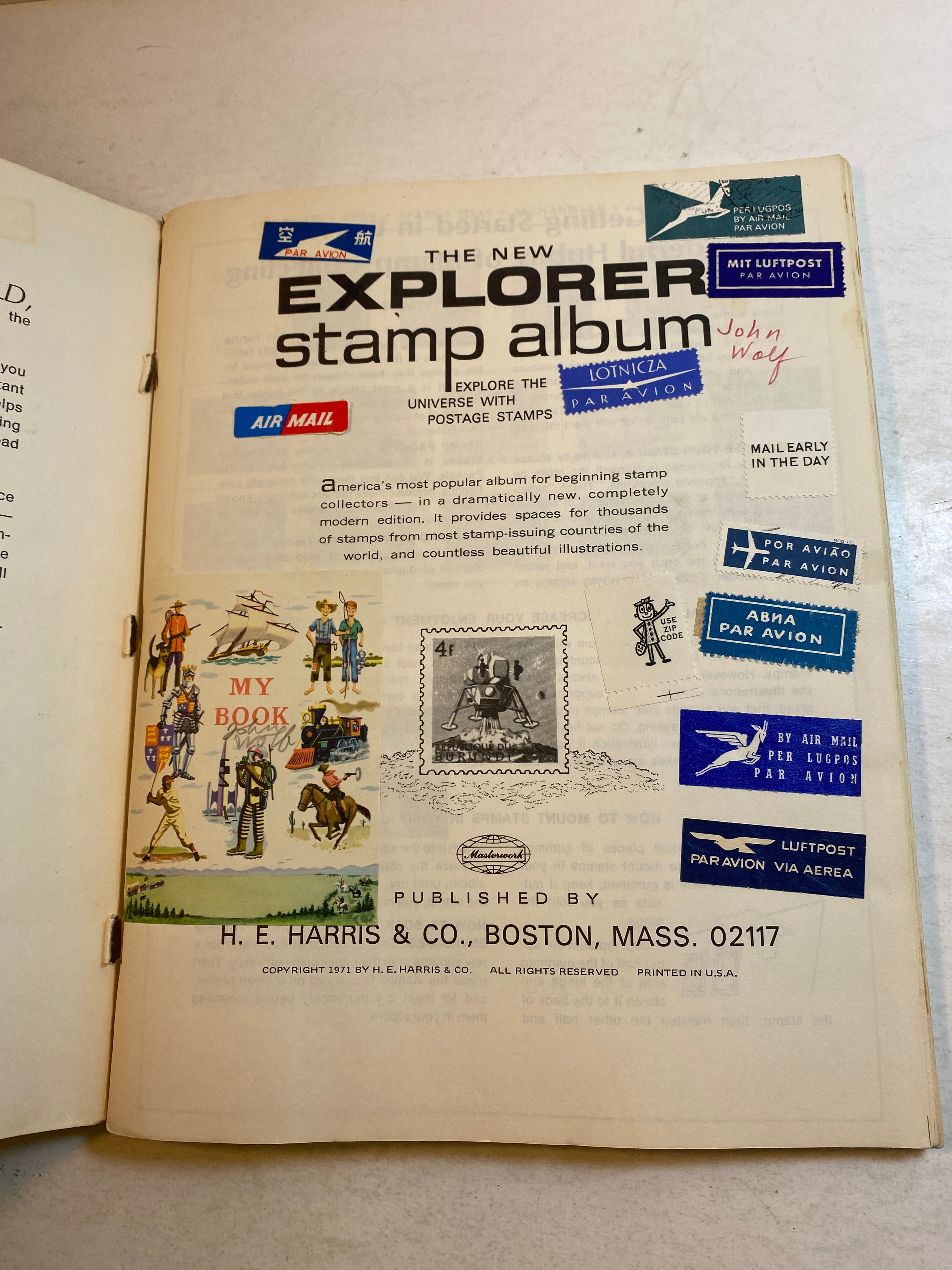 Large Stamp Collection with Many Vintage Albums