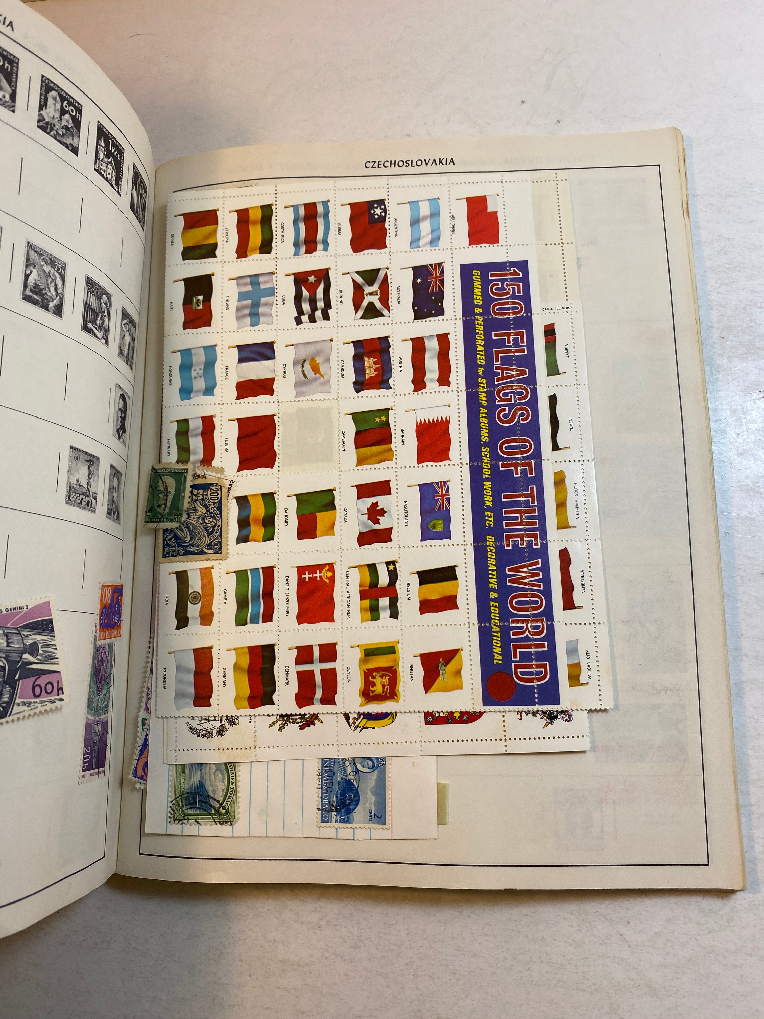 Large Stamp Collection with Many Vintage Albums