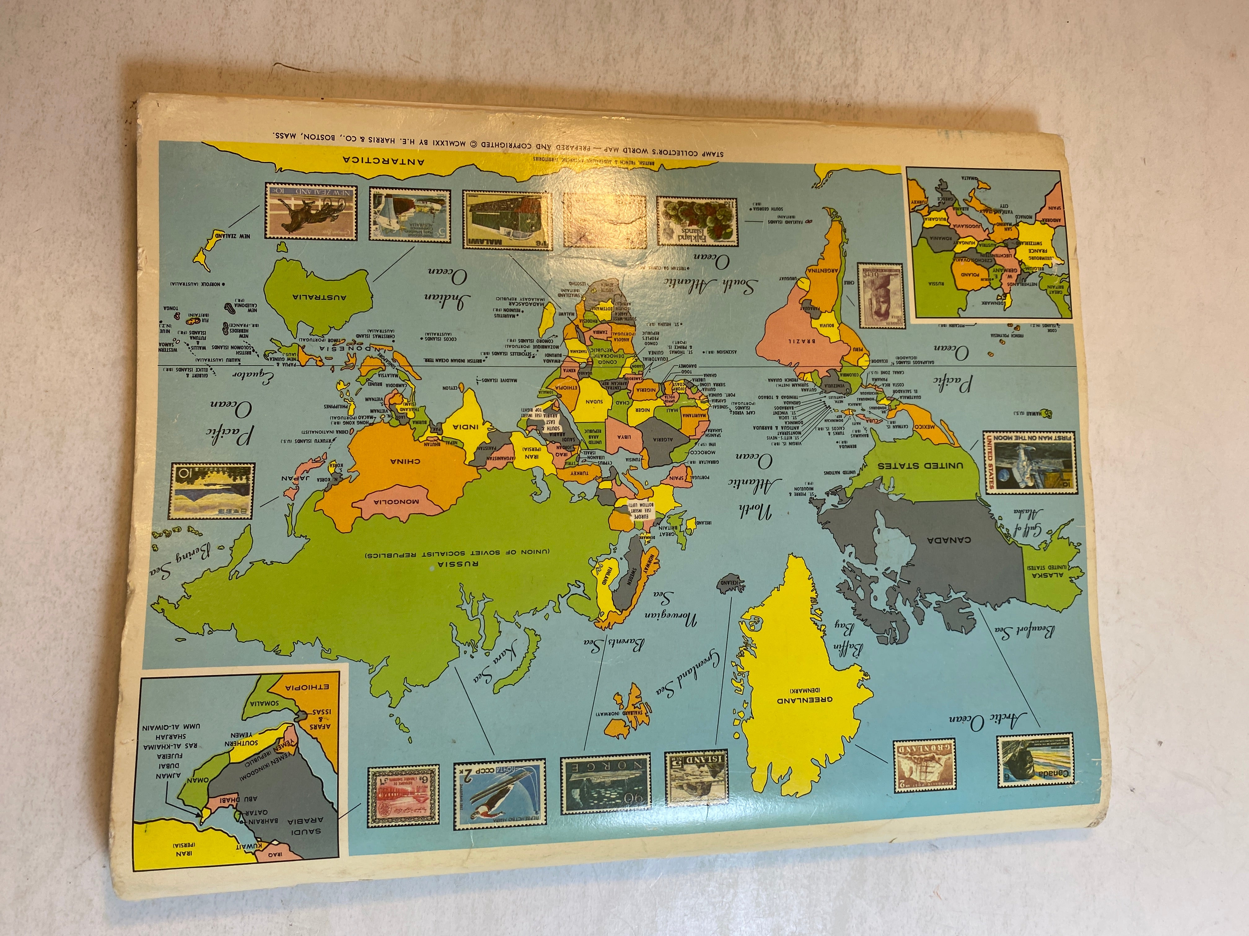 Large Stamp Collection with Many Vintage Albums