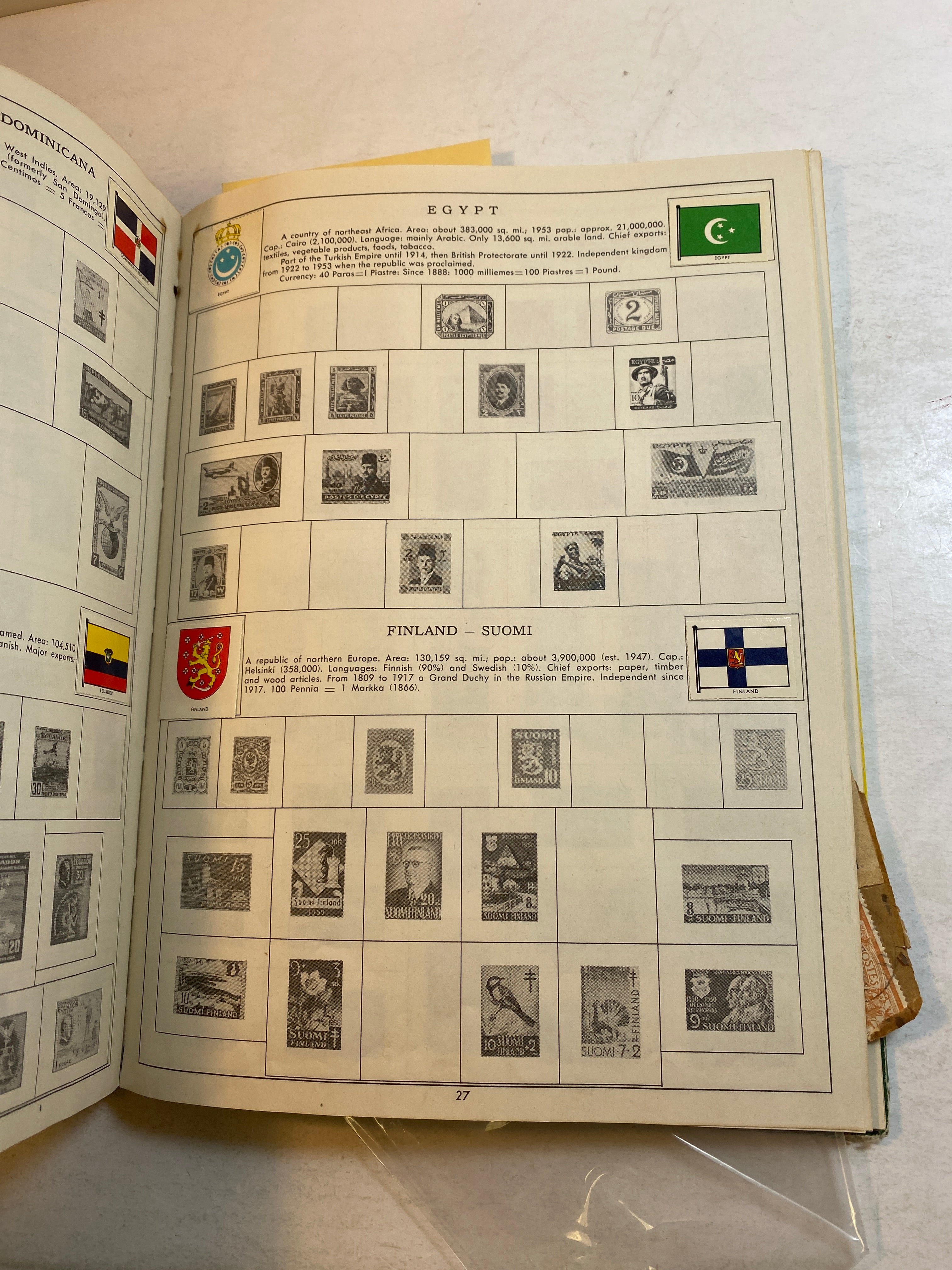 Large Stamp Collection with Many Vintage Albums