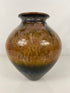 Large Stamped Ceramic Vase