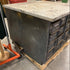 Large Steel 32 Drawer Tool Table w/ Mount