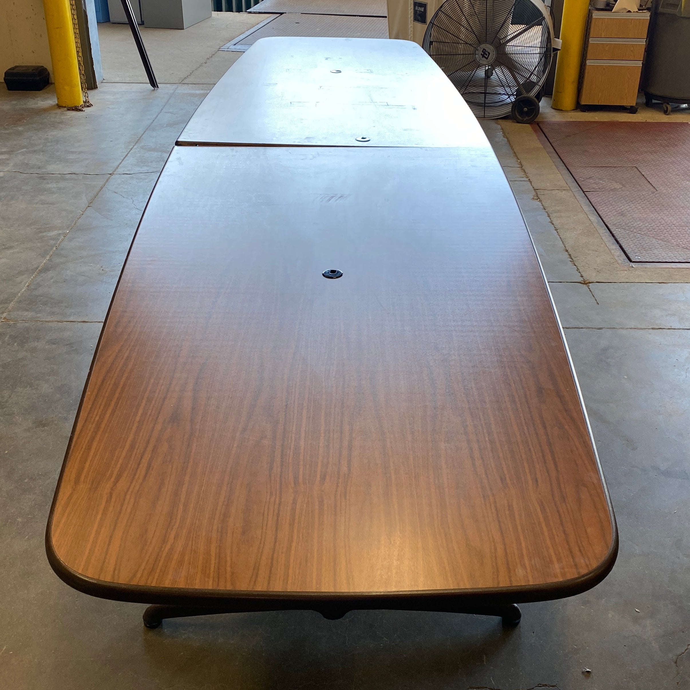 Large Wooden Conference Table