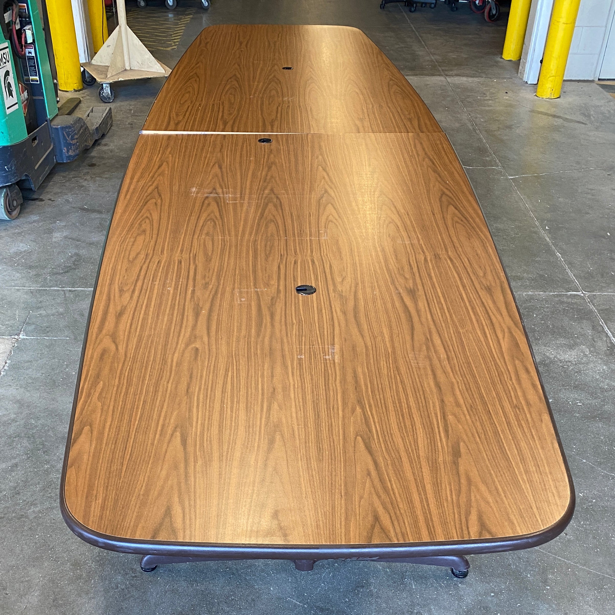 Large Wooden Conference Table