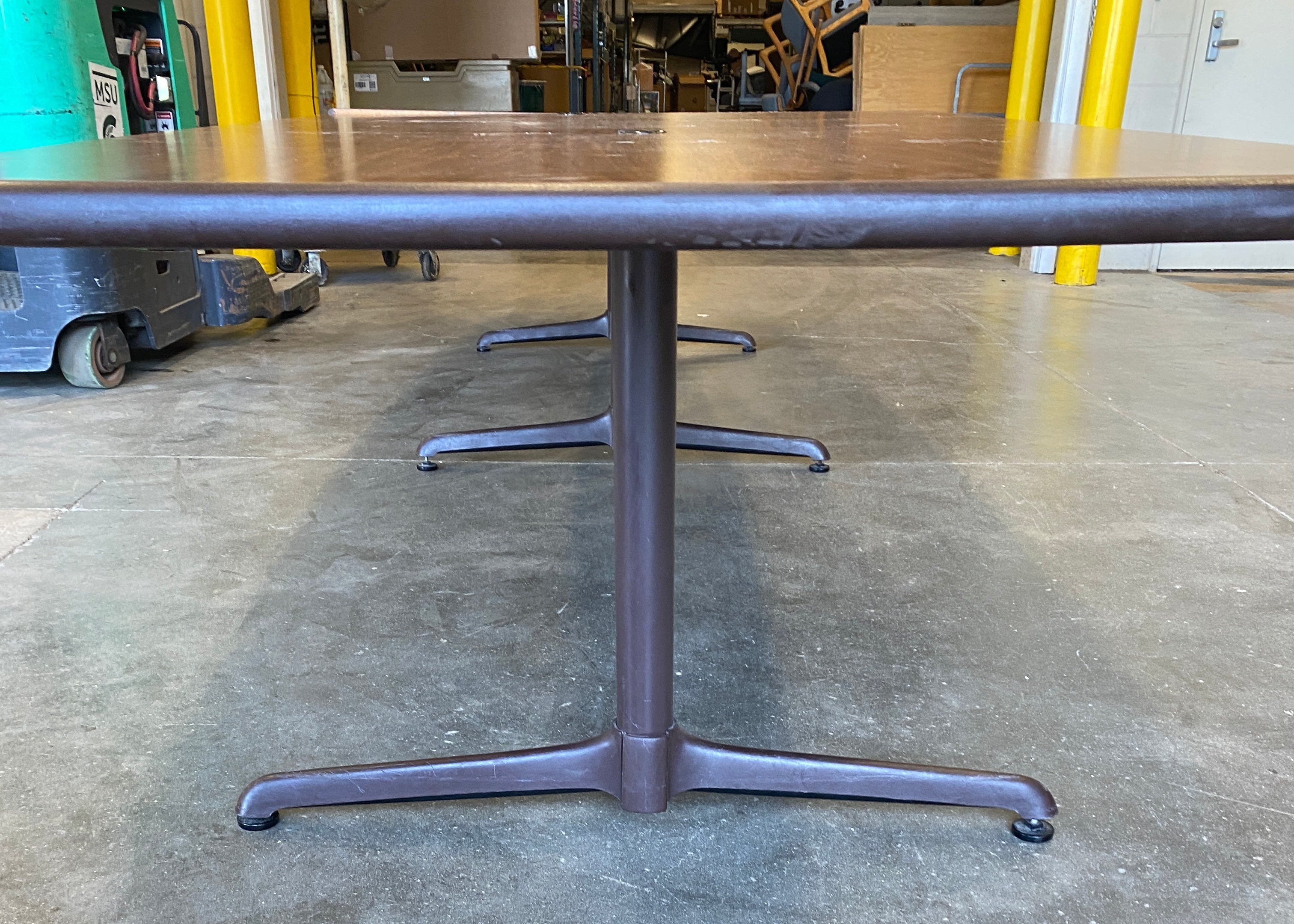 Large Wooden Conference Table