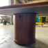 Large Wooden Edge Conference Table w/ Laminate Top and Outlet Placements