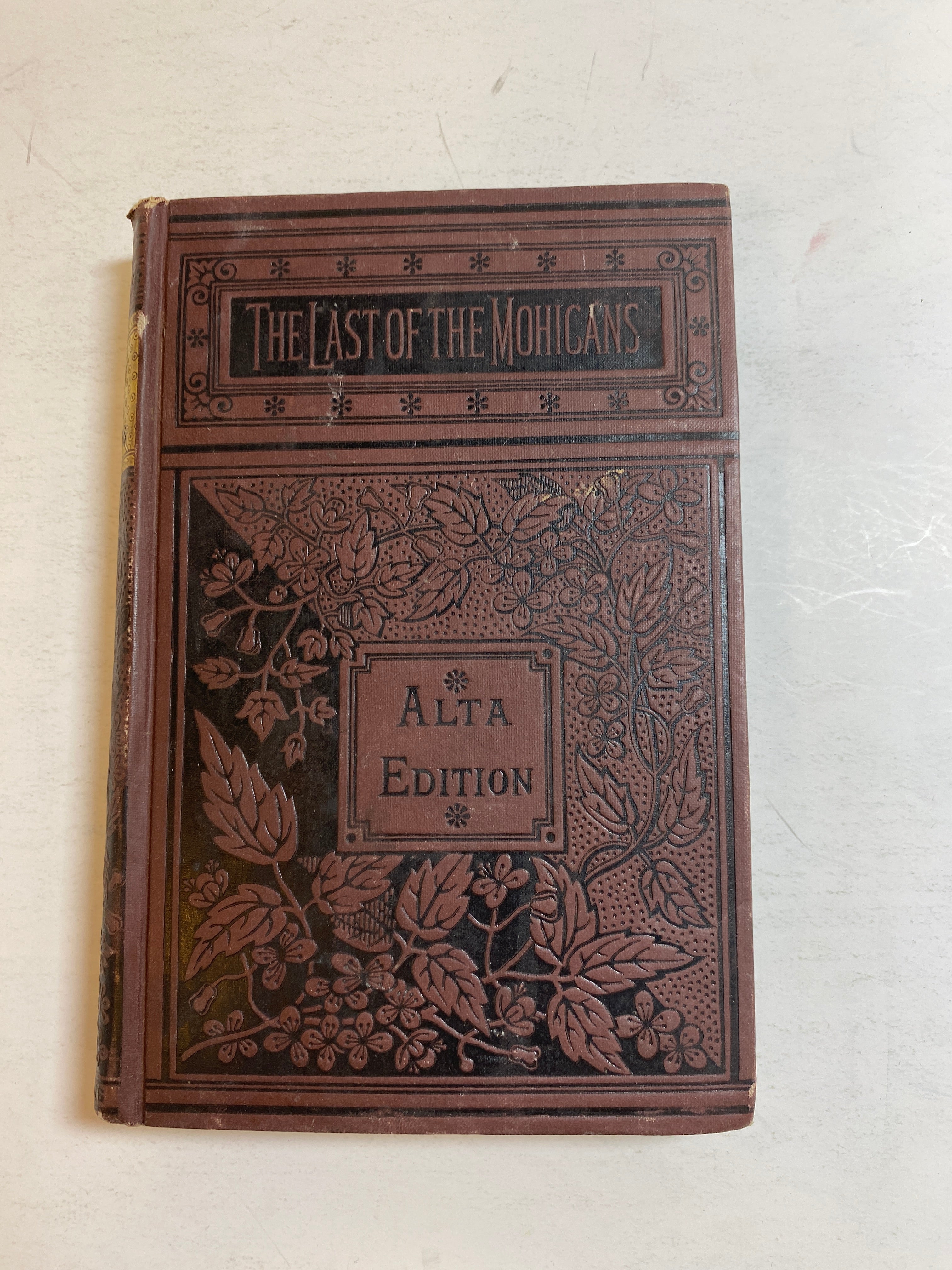Last of the Mohicans J. Fenimore Cooper HC 1880s