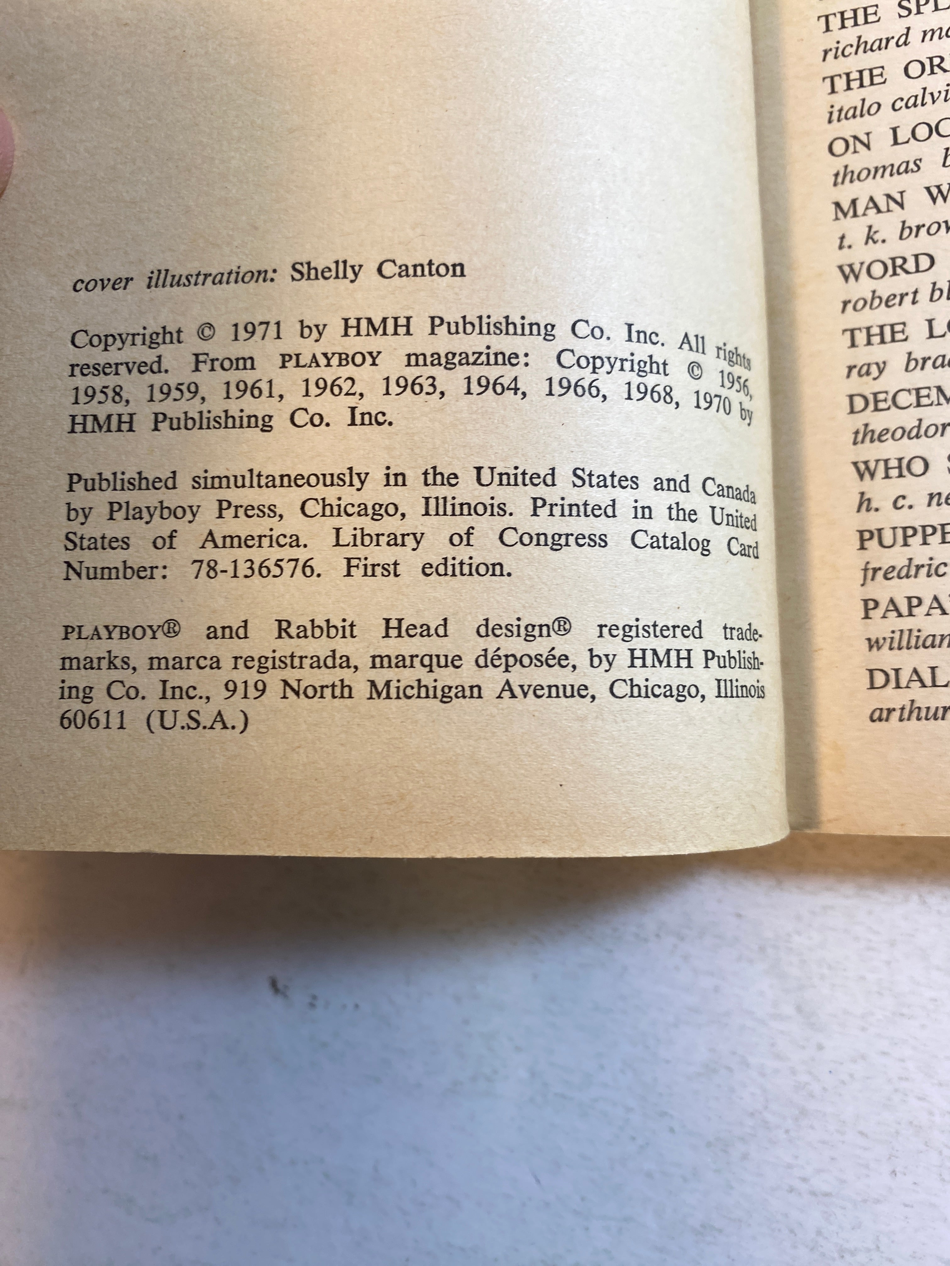 Last Train to Limbo Playboy Science Fiction paperback 1971