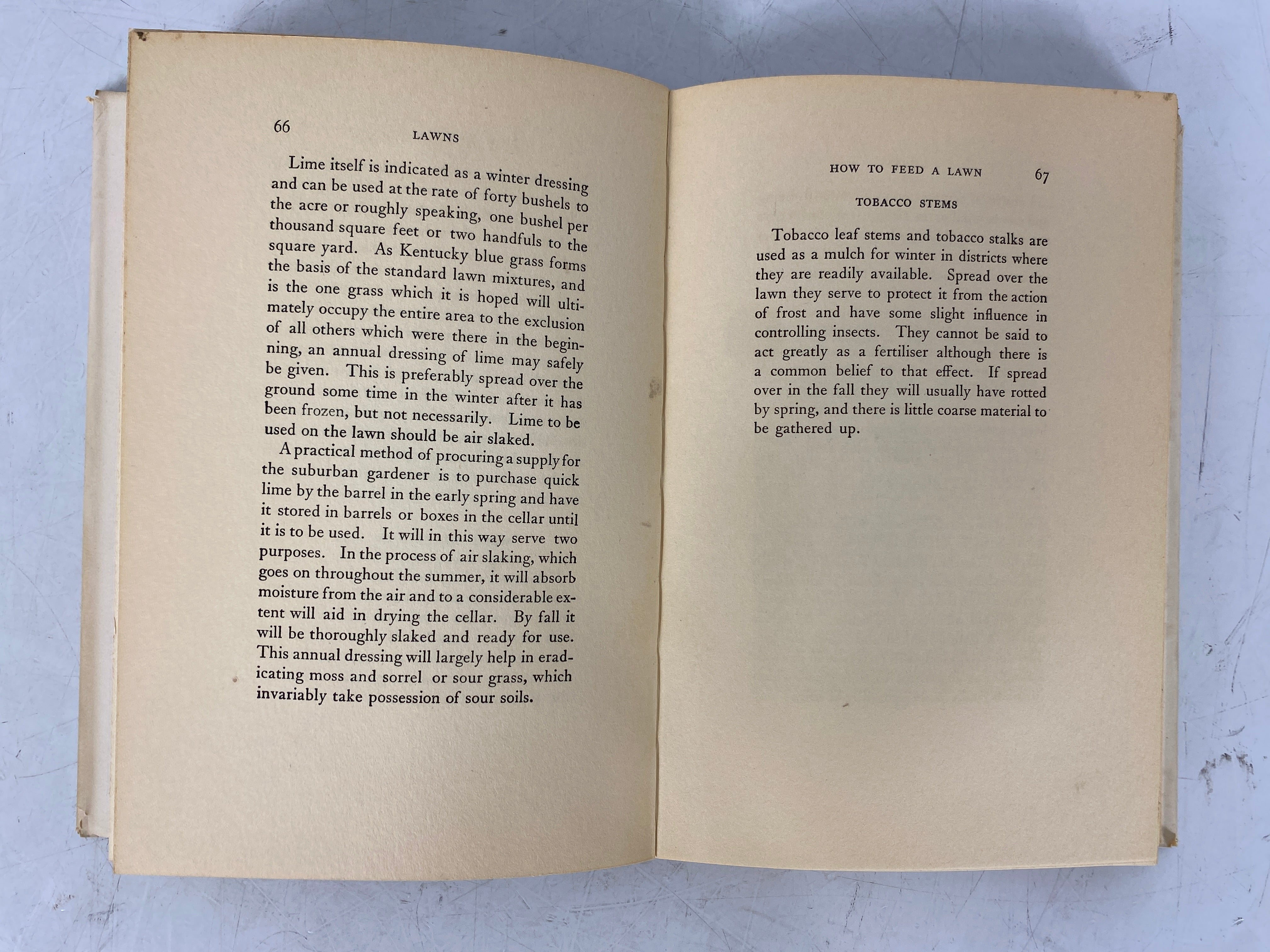 Lawn-Making by Leonard Barron 1923 Antique HC DJ