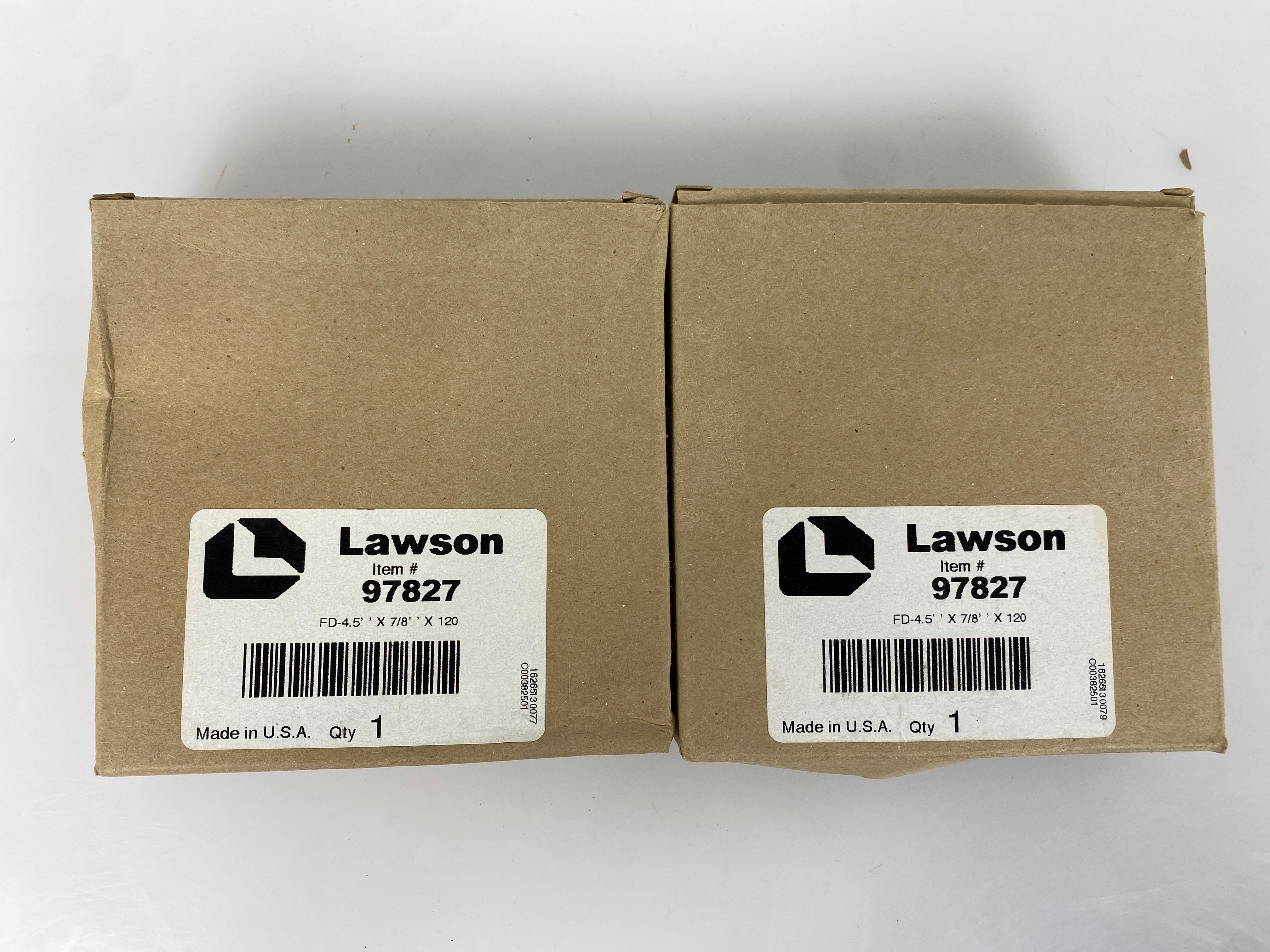 Lawson Disc Alumina Zirconia Grain Flap 120 Grit 4 1/2" - 7/8" Disc