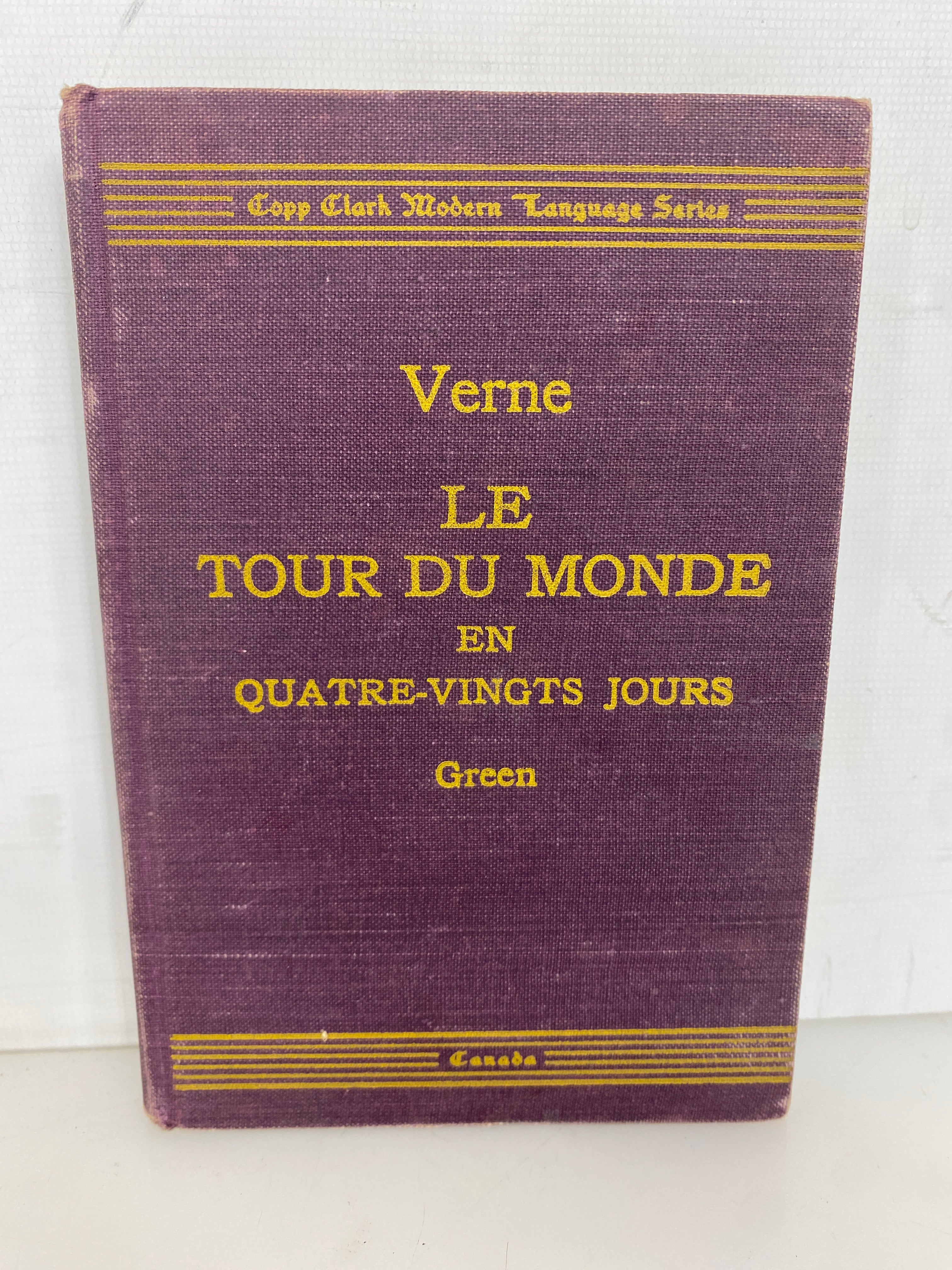 Le Tour du Monde en Quatre-Vingts Jours by Verne 1926 HC