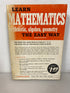 Learn Mathematics The Easy Way by Leonard Barker 1957 Vintage SC