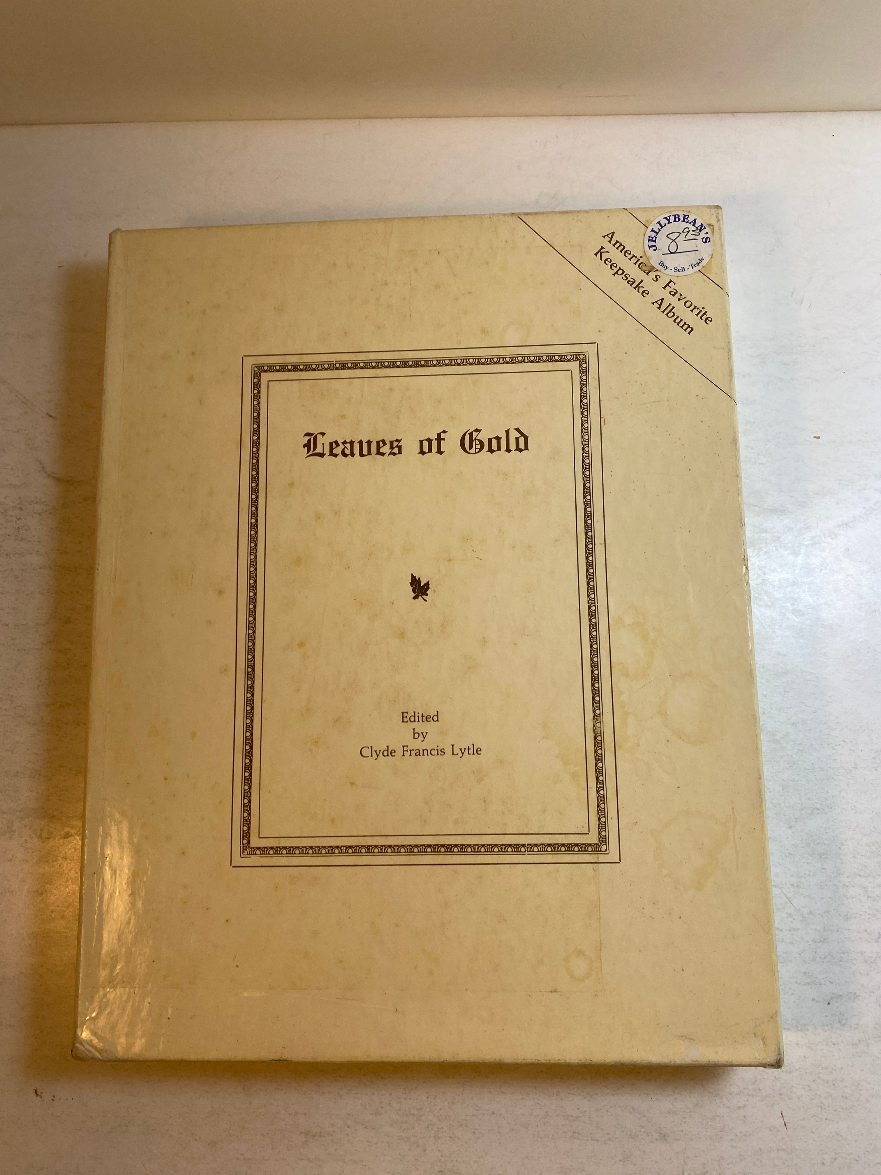 Leaves of Gold Anthology of Prayers HC 1989